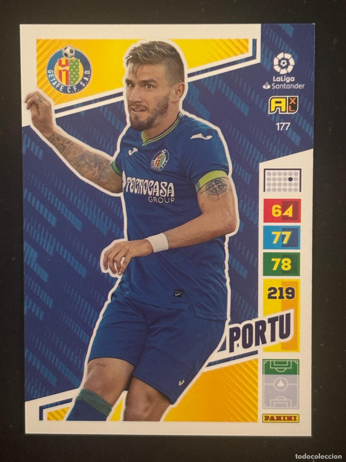 Football Stickers: 177 PORTU GETAFE ADRENALYN XL LALIGA SANTANDER 22-23 2022-2023 PANINI