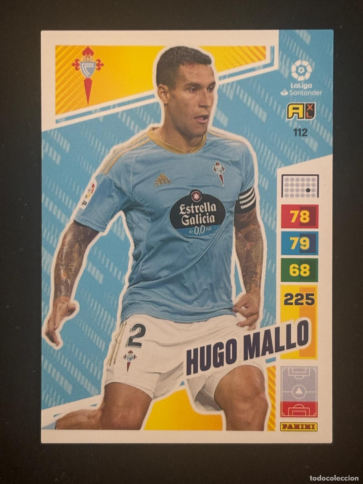 Football Stickers: 112 HUGO MALLO CELTA ADRENALYN XL LALIGA SANTANDER 22-23 2022-2023 PANINI