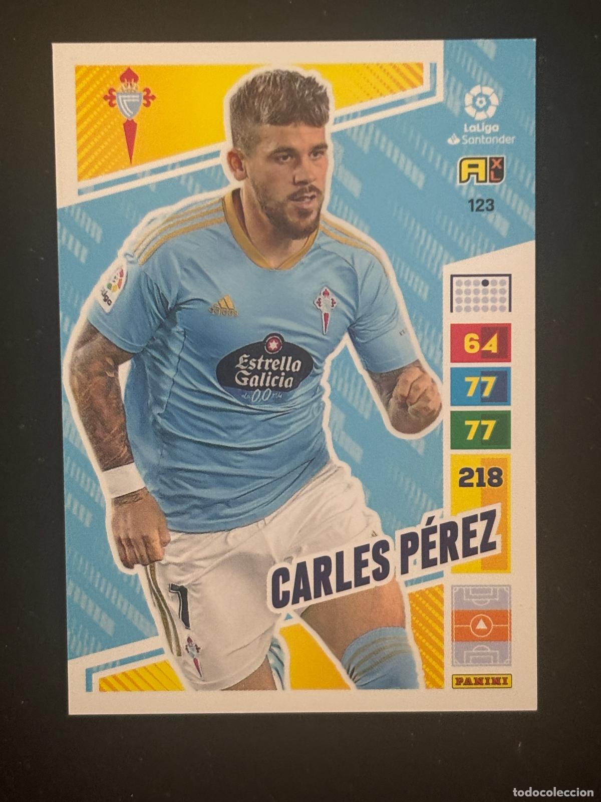 Football Stickers: 123 CARLES P&Eacute;REZ CELTA ADRENALYN XL LALIGA SANTANDER 22-23 2022-2023 PANINI