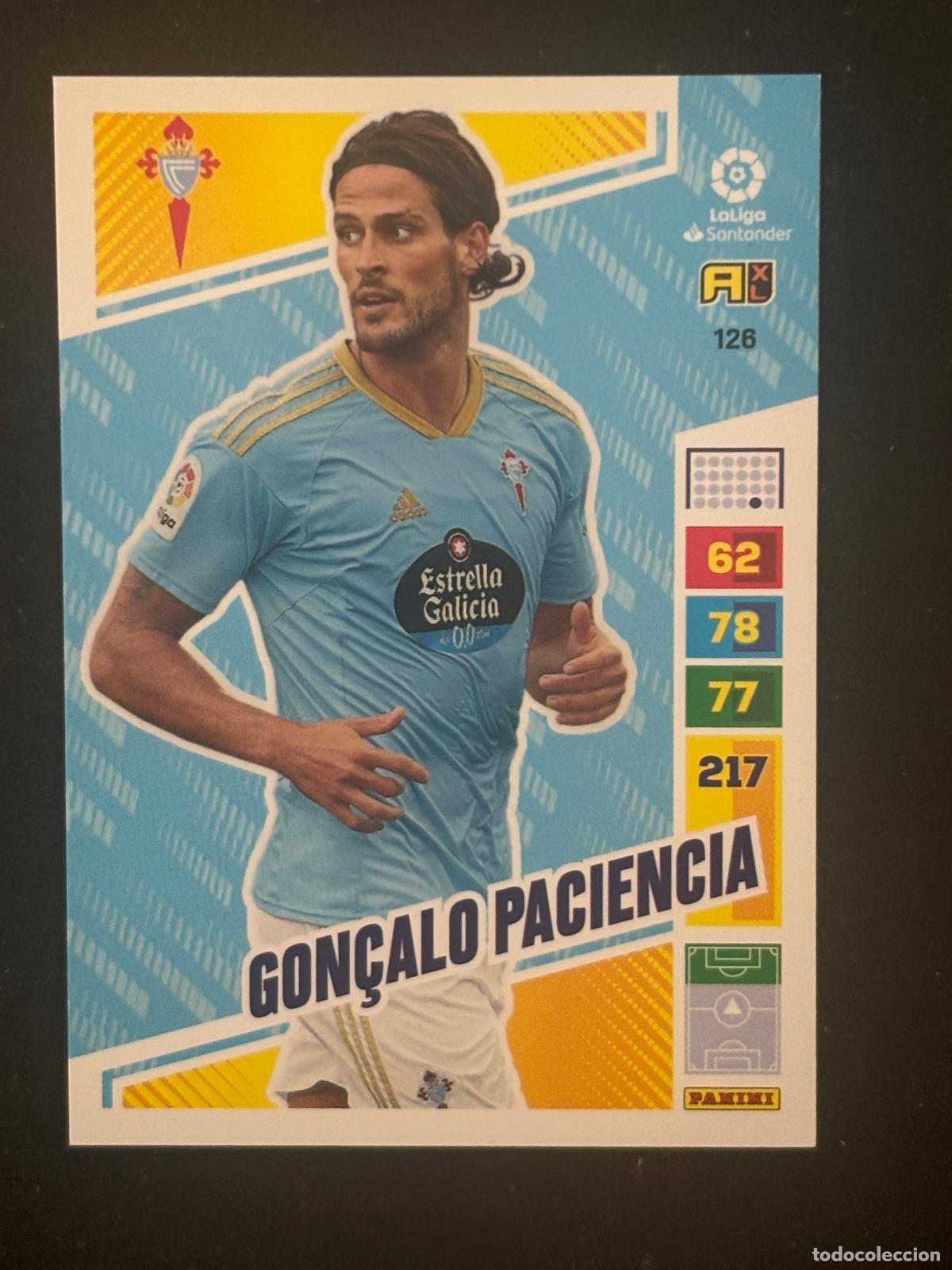 Football Stickers: 126 GON&Ccedil;ALO PACI&Ecirc;NCIA CELTA ADRENALYN XL LALIGA SANTANDER 22-23 2022-2023 PANINI