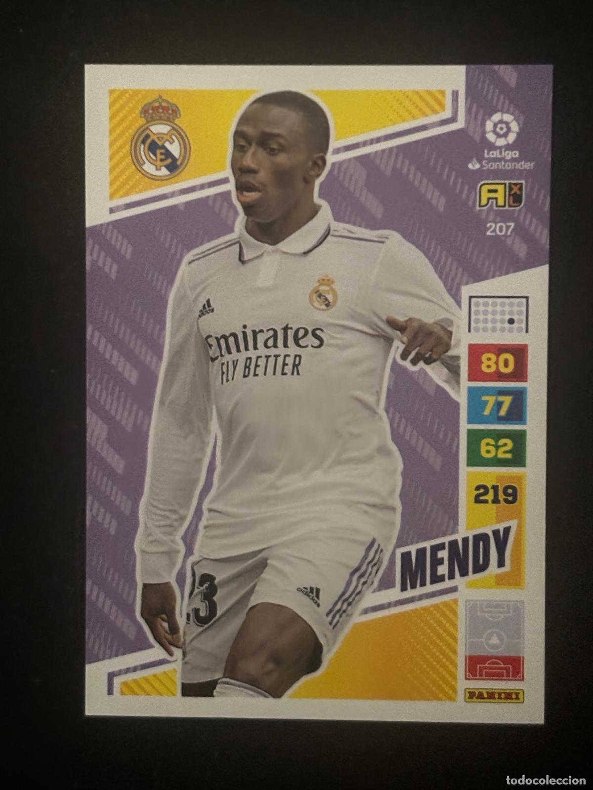 Football Stickers: 207 MENDY REAL MADRID ADRENALYN XL LALIGA SANTANDER 22-23 2022-2023 PANINI