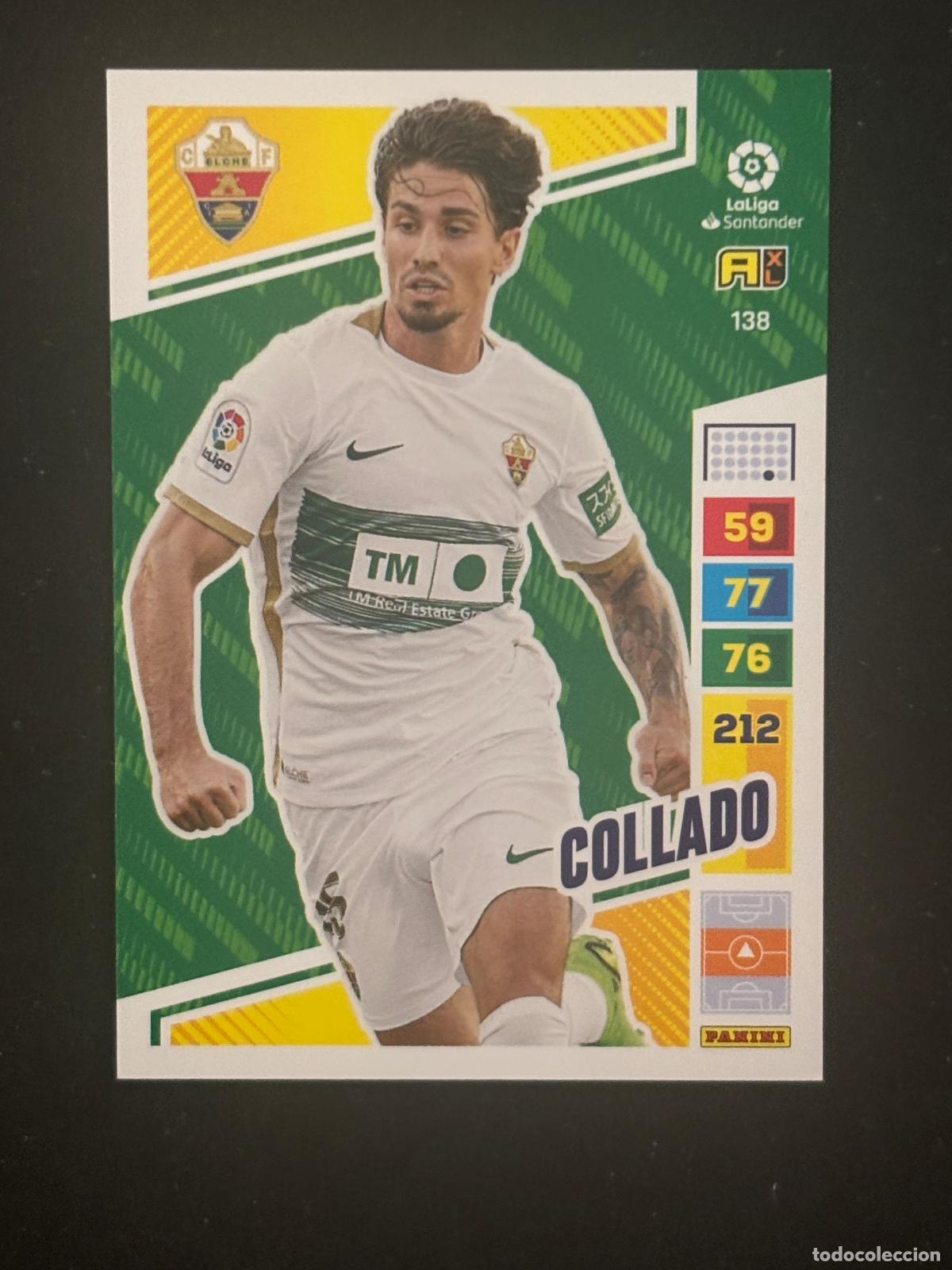Football Stickers: 138 COLLADO ELCHE ADRENALYN XL LALIGA SANTANDER 22-23 2022-2023 PANINI