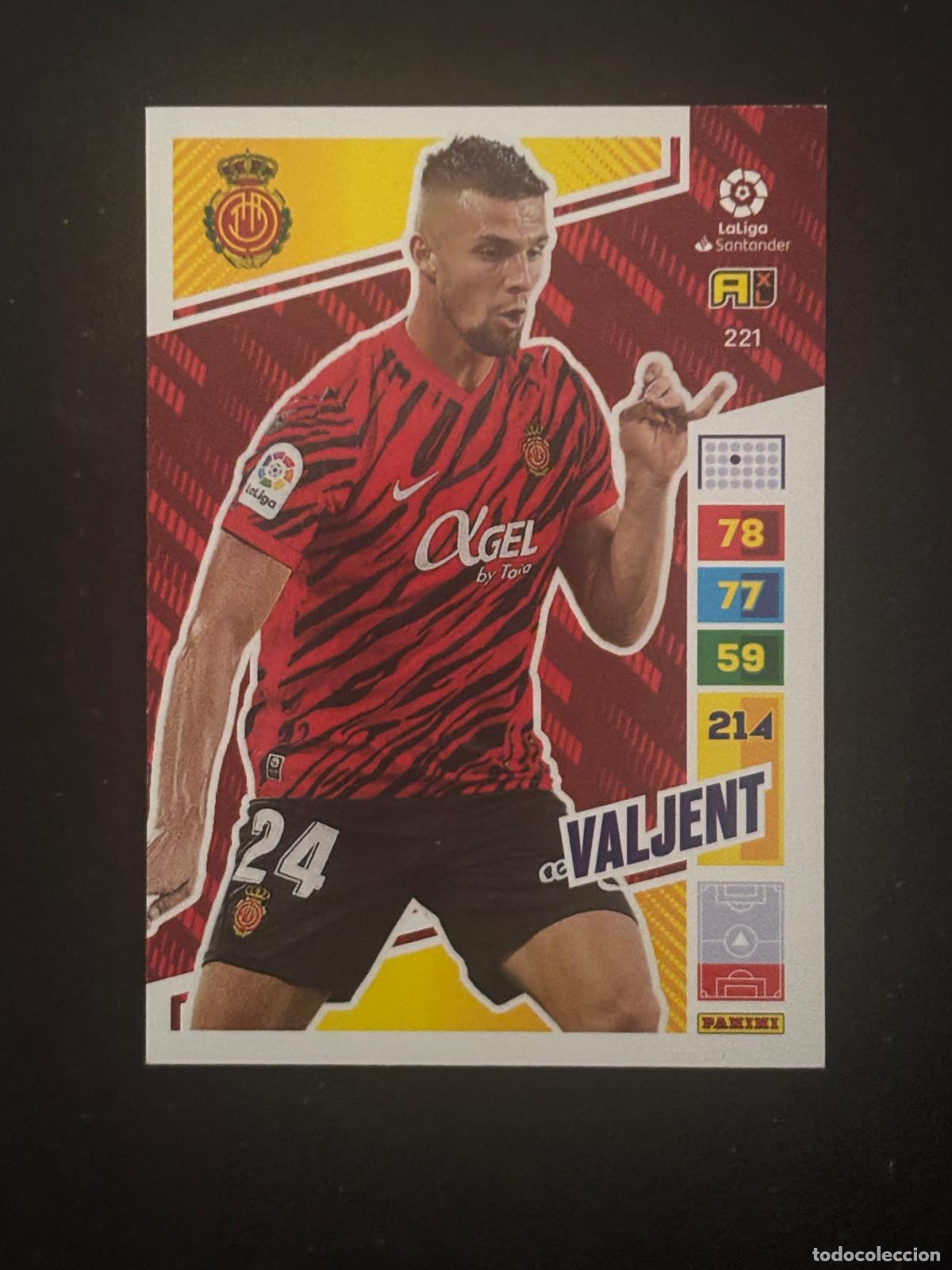 Football Stickers: 221 VALJENT MALLORCA ADRENALYN XL LALIGA SANTANDER 22-23 2022-2023 PANINI