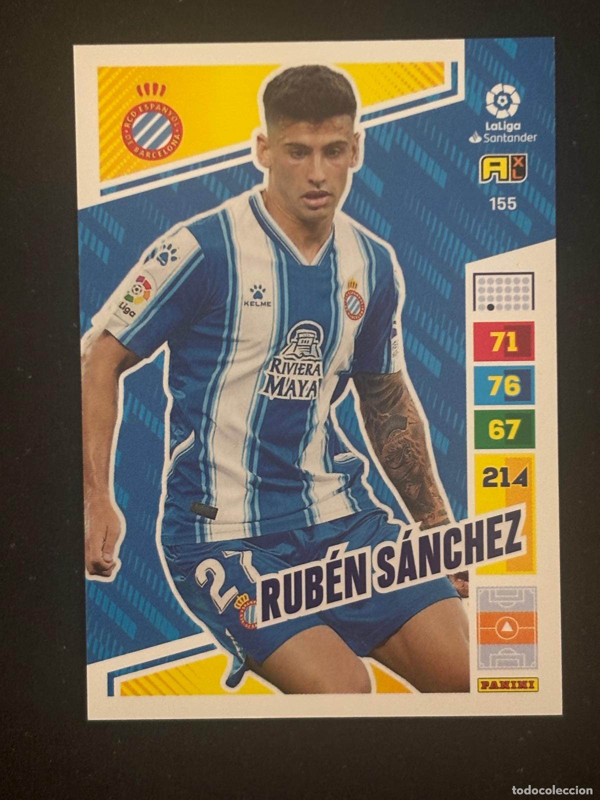 Cromos de f&uacute;tbol: 155 RUB&Eacute;N S&Aacute;NCHEZ ESPANYOL ADRENALYN XL LALIGA SANTANDER 22-23 2022-2023 PANINI