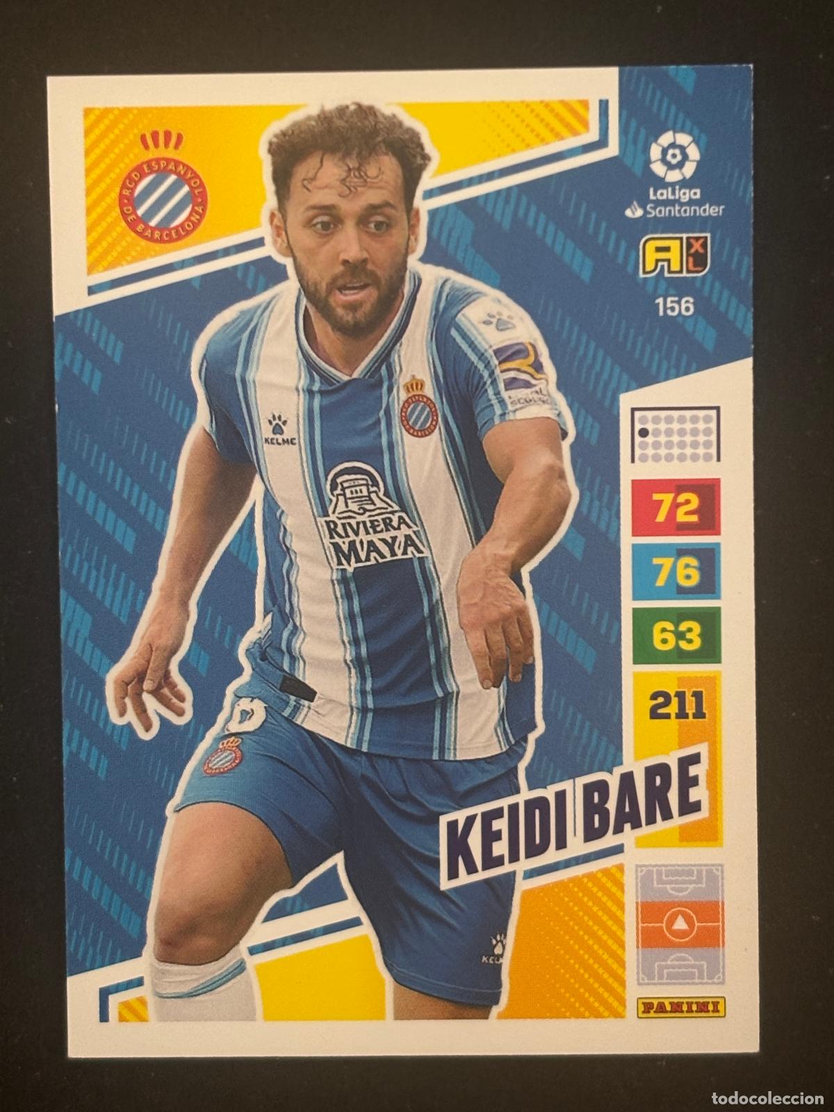 Cromos de f&uacute;tbol: 156 KEIDI BARE ESPANYOL ADRENALYN XL LALIGA SANTANDER 22-23 2022-2023 PANINI