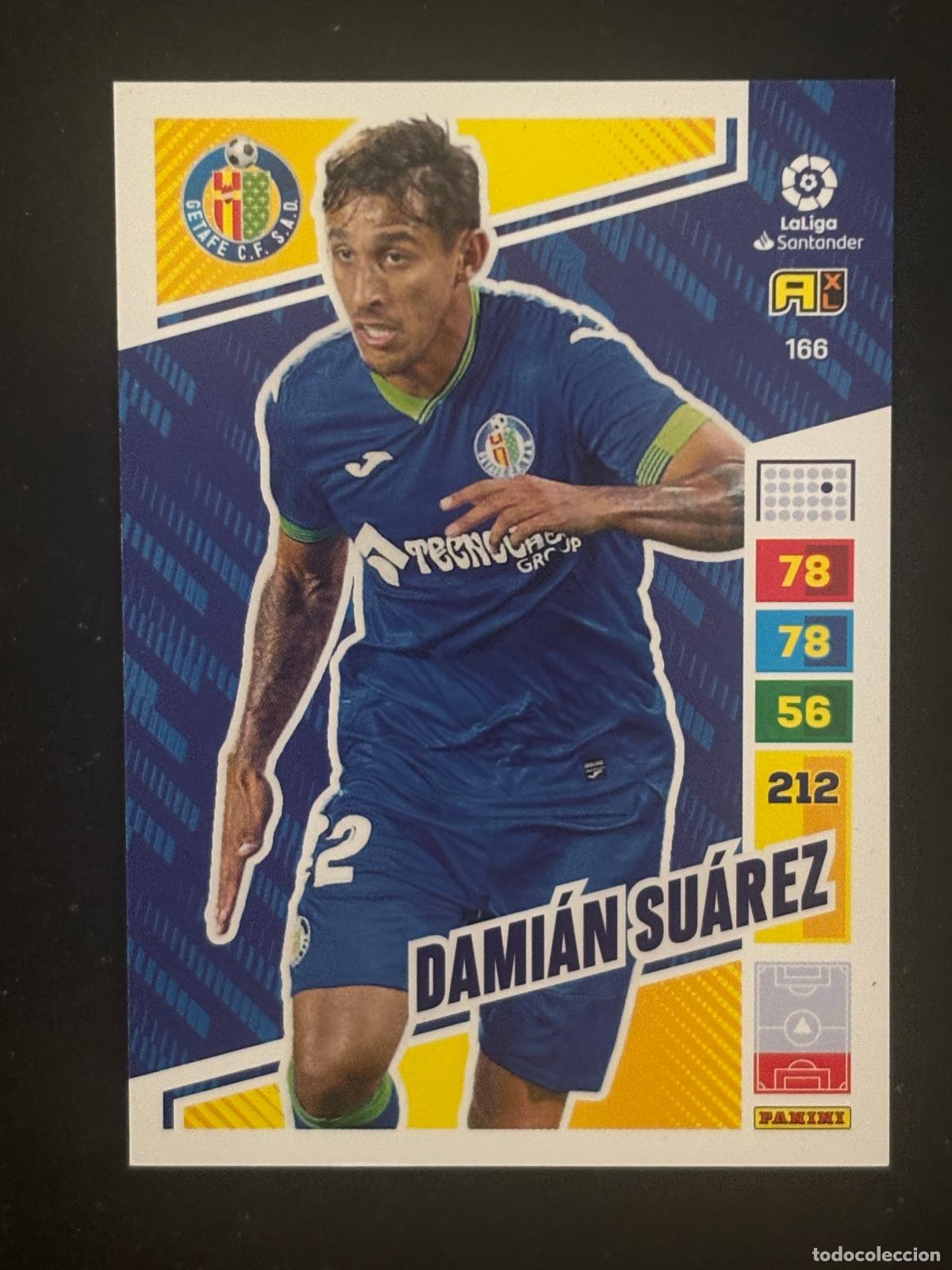 Cromos de f&uacute;tbol: 166 DAMI&Aacute;N SU&Aacute;REZ GETAFE ADRENALYN XL LALIGA SANTANDER 22-23 2022-2023 PANINI