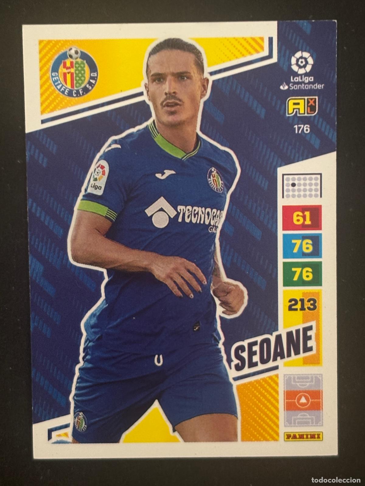 Cromos de f&uacute;tbol: 176 SEOANE GETAFE ADRENALYN XL LALIGA SANTANDER 22-23 2022-2023 PANINI
