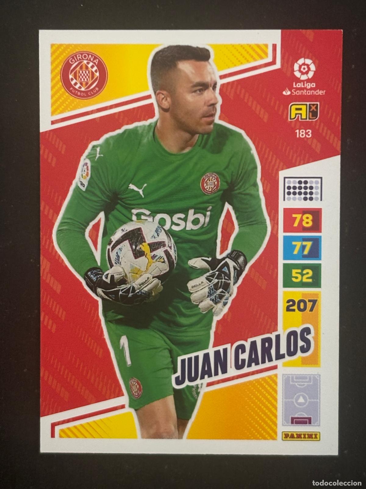 Cromos de f&uacute;tbol: 183 JUAN CARLOS GIRONA ADRENALYN XL LALIGA SANTANDER 22-23 2022-2023 PANINI