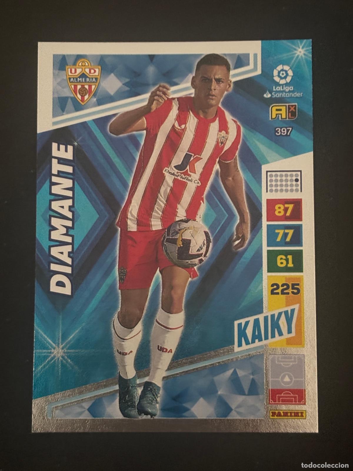 Figurine di Calcio: 397 KAIKY ALMERIA DIAMANTE ADRENALYN XL LALIGA SANTANDER 22-23 2022-2023 PANINI