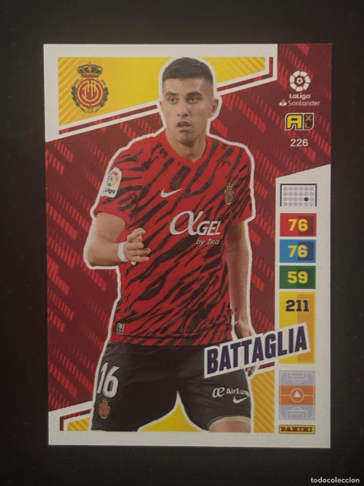 Figurine di Calcio: 226 BATTAGLIA MALLORCA ADRENALYN XL LALIGA SANTANDER 22-23 2022-2023 PANINI