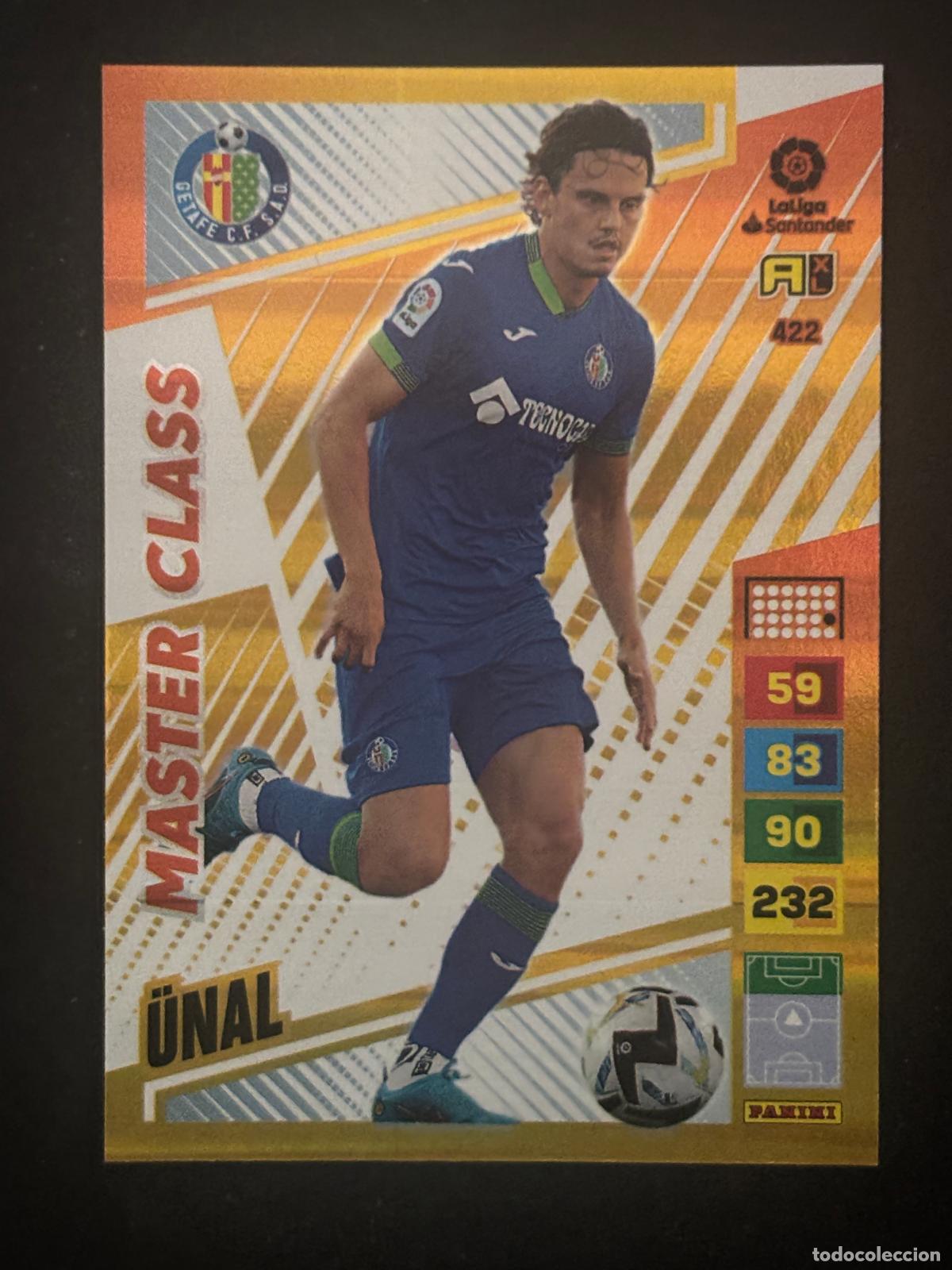 Cartes &agrave; collectionner de Football: 422 &Uuml;NAL GETAFE MASTER CLASS ADRENALYN XL LALIGA SANTANDER 22-23 2022-2023 PANINI