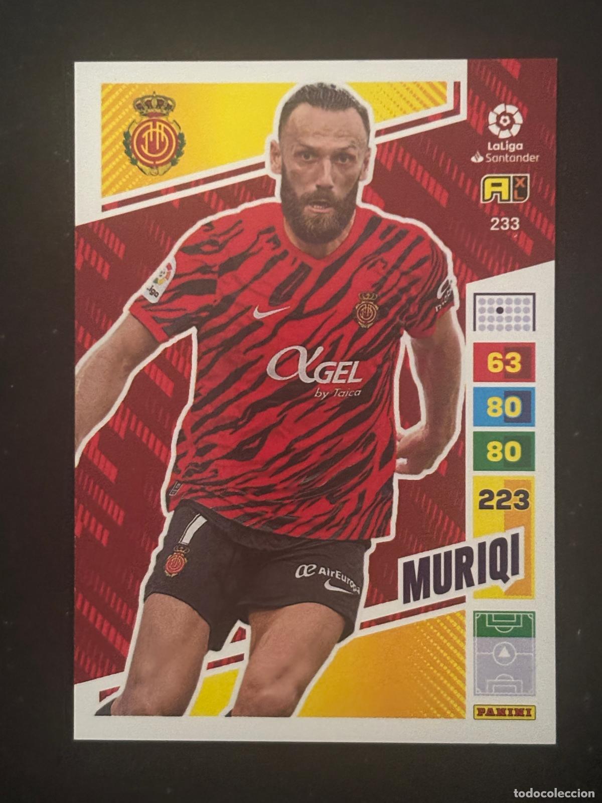 Cartes &agrave; collectionner de Football: 233 MURIQI MALLORCA ADRENALYN XL LALIGA SANTANDER 22-23 2022-2023 PANINI