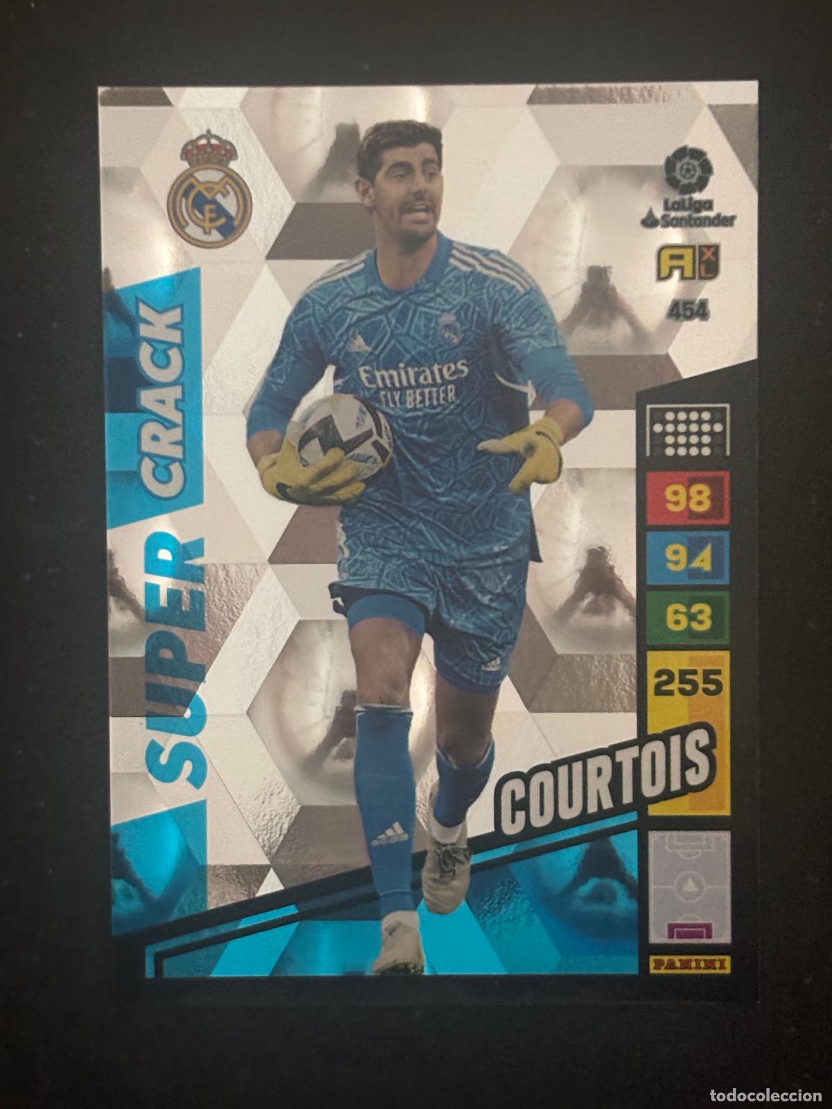 Cartes &agrave; collectionner de Football: 454 COURTOIS REAL MADRID SUPER CRACK ADRENALYN XL LALIGA SANTANDER 22-23 2022-2023 PANINI