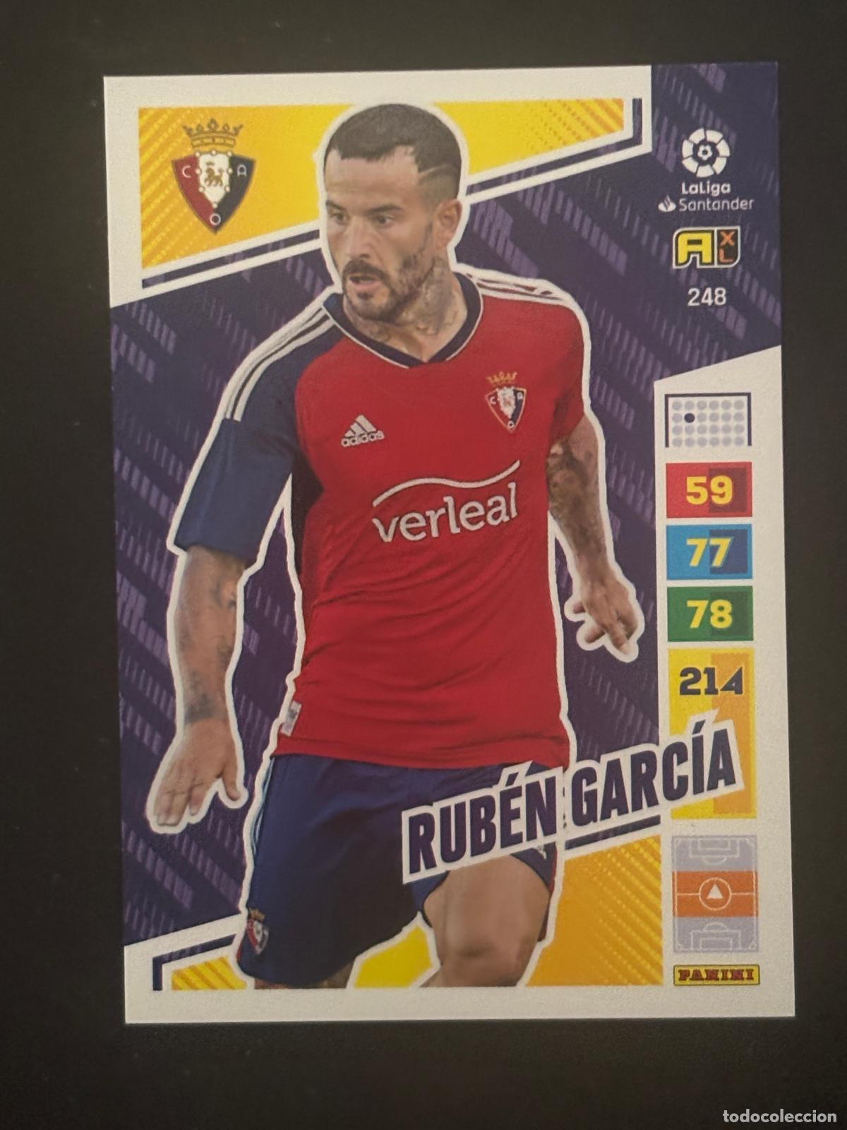Cartes &agrave; collectionner de Football: 248 RUB&Eacute;N GARC&Iacute;A OSASUNA ADRENALYN XL LALIGA SANTANDER 22-23 2022-2023 PANINI