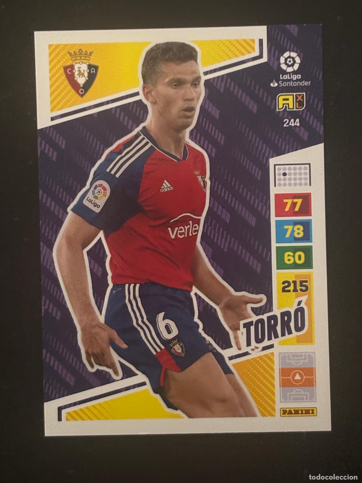 Cartes &agrave; collectionner de Football: 244 TORR&Oacute; OSASUNA ADRENALYN XL LALIGA SANTANDER 22-23 2022-2023 PANINI