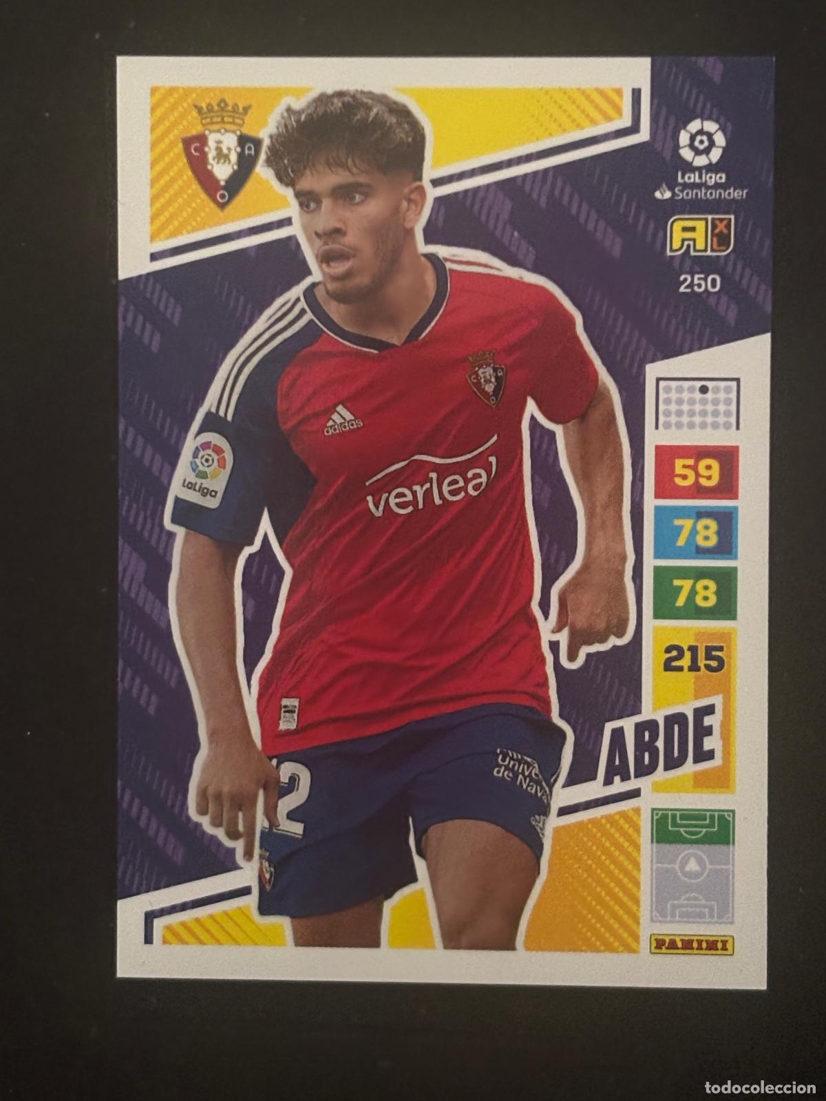 Cartes &agrave; collectionner de Football: 250 ABDE OSASUNA ADRENALYN XL LALIGA SANTANDER 22-23 2022-2023 PANINI