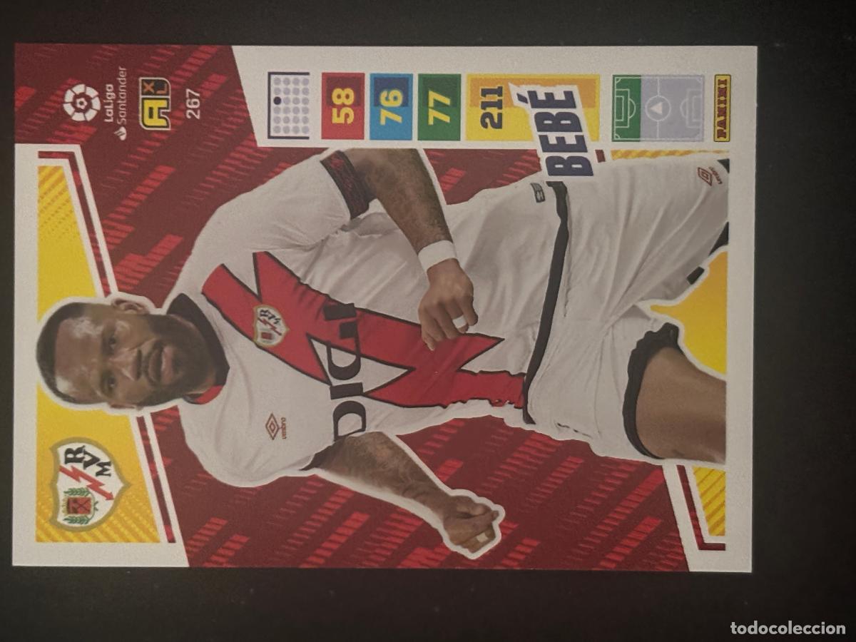 Cartes &agrave; collectionner de Football: 267 BEB&Eacute; RAYO ADRENALYN XL LALIGA SANTANDER 22-23 2022-2023 PANINI