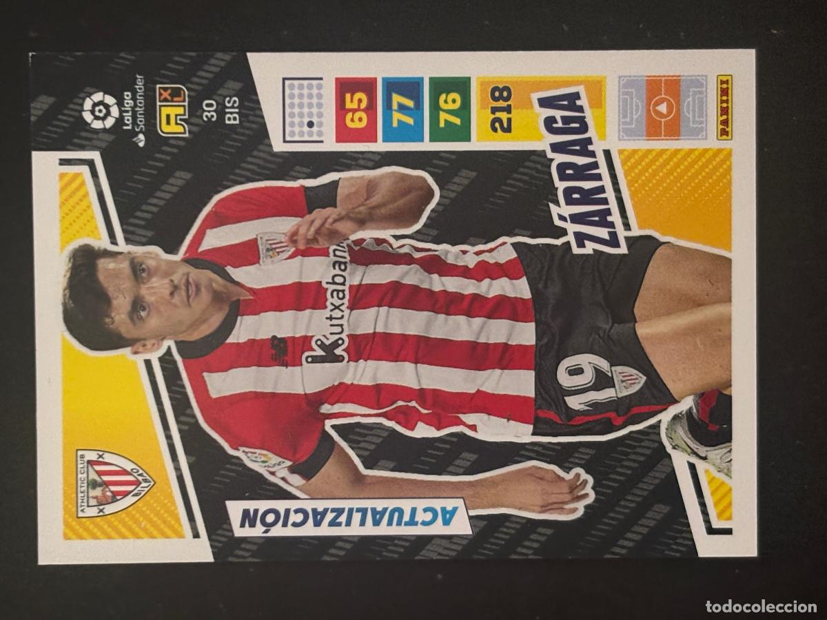 Cartes &agrave; collectionner de Football: 30BIS Z&Aacute;RRAGA AT BILBAO ADRENALYN PLUS 2&ordf; EDICI&Oacute;N ADRENALYN XL LALIGA 22-23 2022-2023