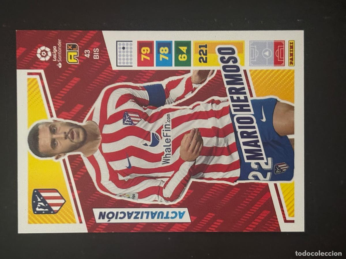 Cartes &agrave; collectionner de Football: 43BIS MARIO HERMOSO AT MADRID ADRENALYN PLUS 2&ordf; EDICI&Oacute;N ADRENALYN XL LALIGA 22-23