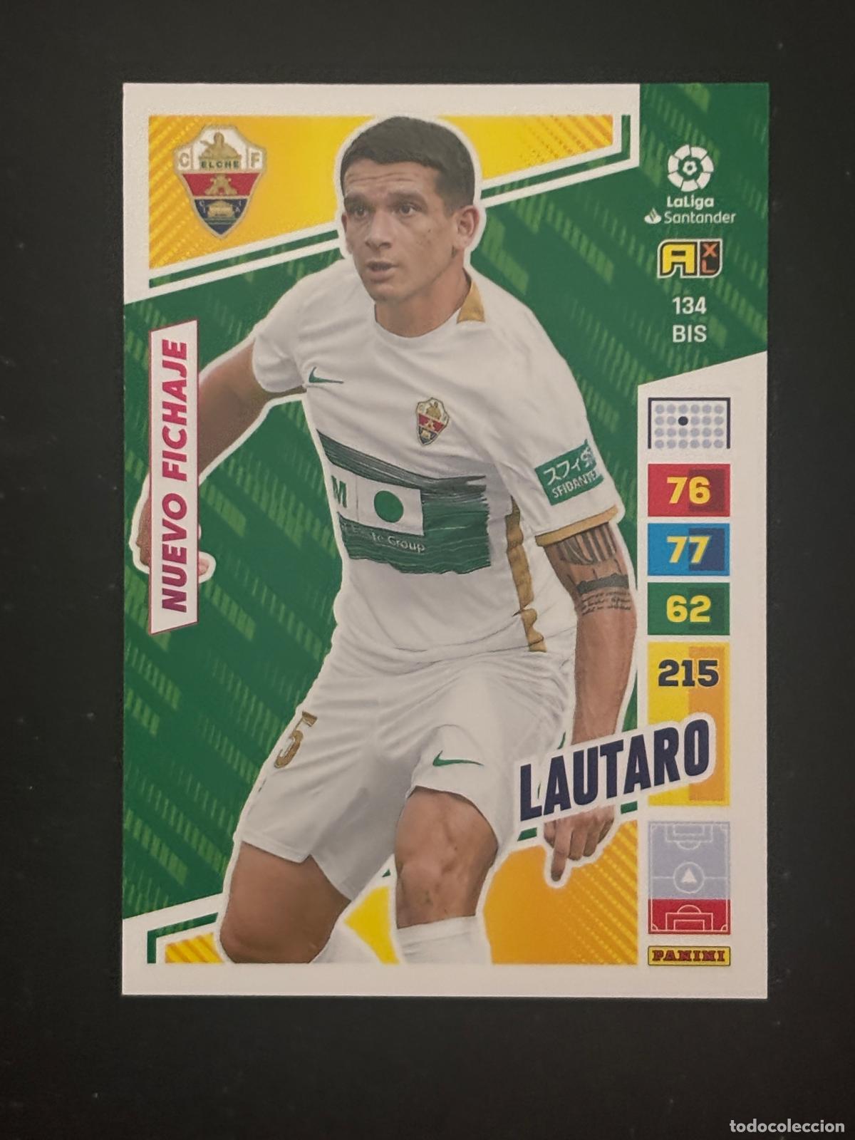 Cartes &agrave; collectionner de Football: 134BIS LAUTARO ELCHE ADRENALYN PLUS 2&ordf; EDICI&Oacute;N ADRENALYN XL LALIGA 22-23 2022-2023