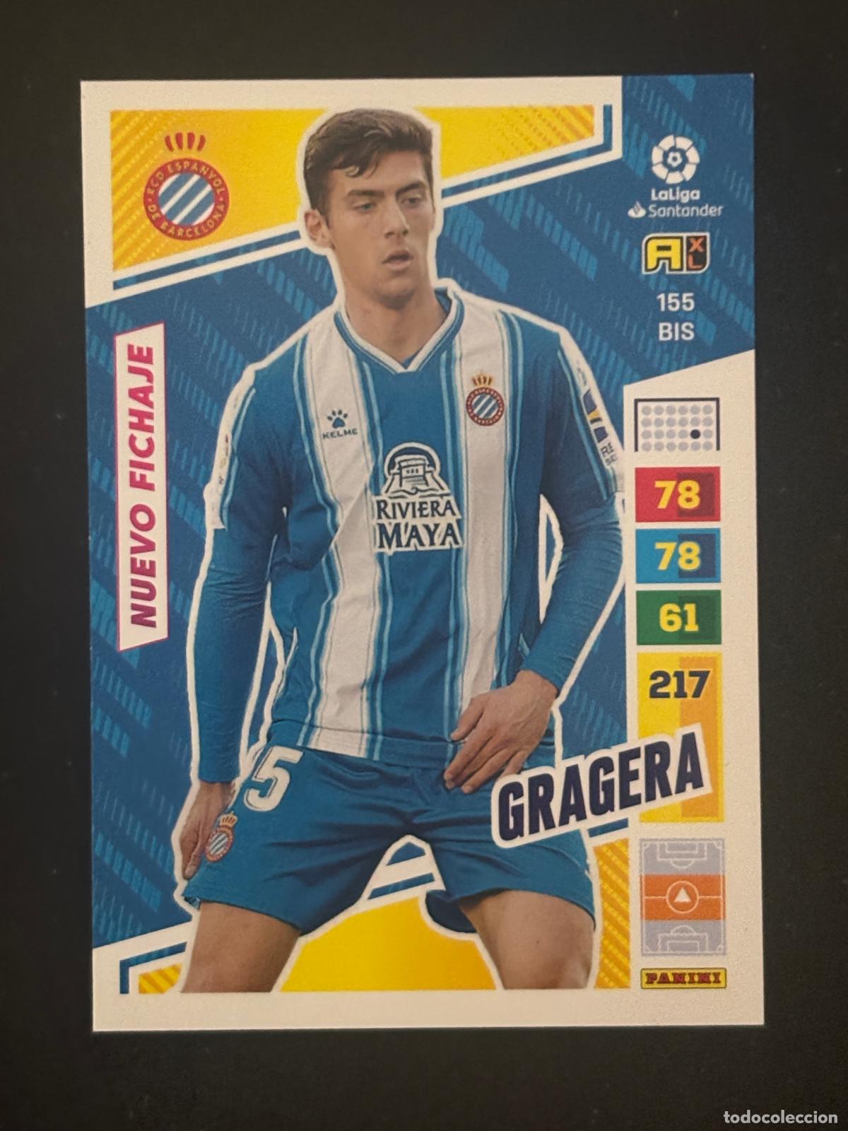 Cartes &agrave; collectionner de Football: 155BIS GRAGERA ESPANYOL ADRENALYN PLUS 2&ordf; EDICI&Oacute;N ADRENALYN XL LALIGA 22-23 2022-2023