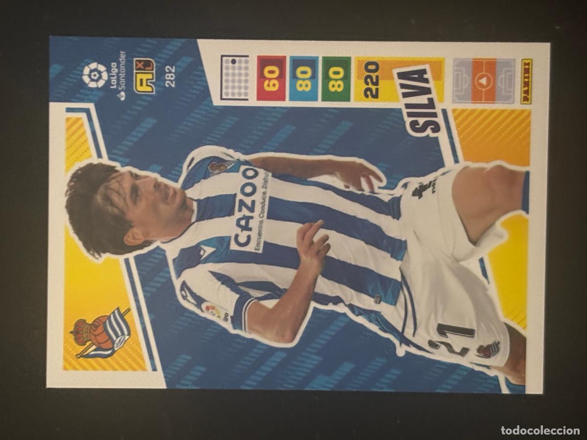 Cartes &agrave; collectionner de Football: 282 SILVA REAL SOCIEDAD ADRENALYN XL LALIGA SANTANDER 22-23 2022-2023 PANINI