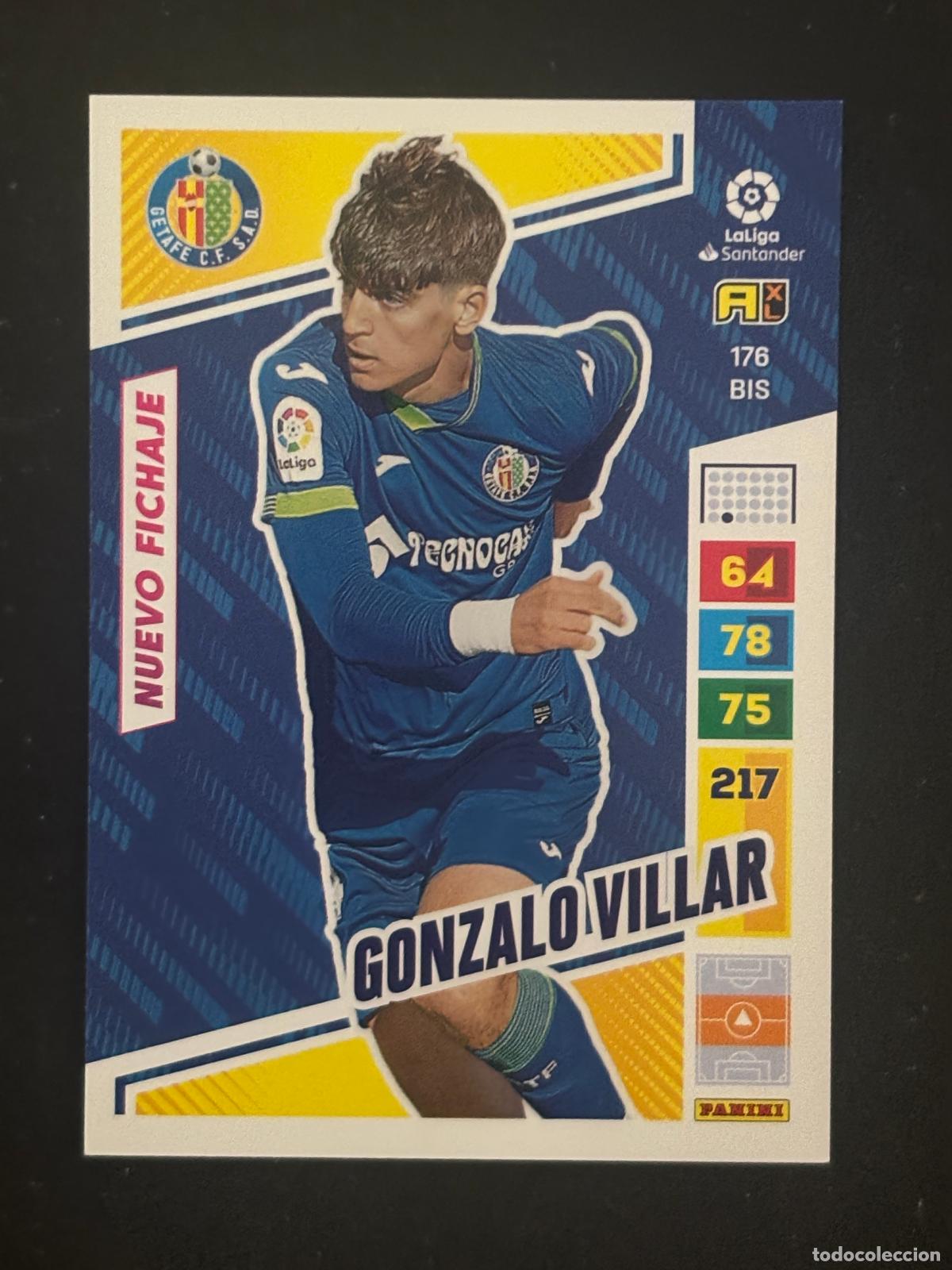 Cartes &agrave; collectionner de Football: 176BIS GONZALO VILLAR GETAFE ADRENALYN PLUS 2&ordf; EDICI&Oacute;N ADRENALYN XL LALIGA 22-23 2022-2023