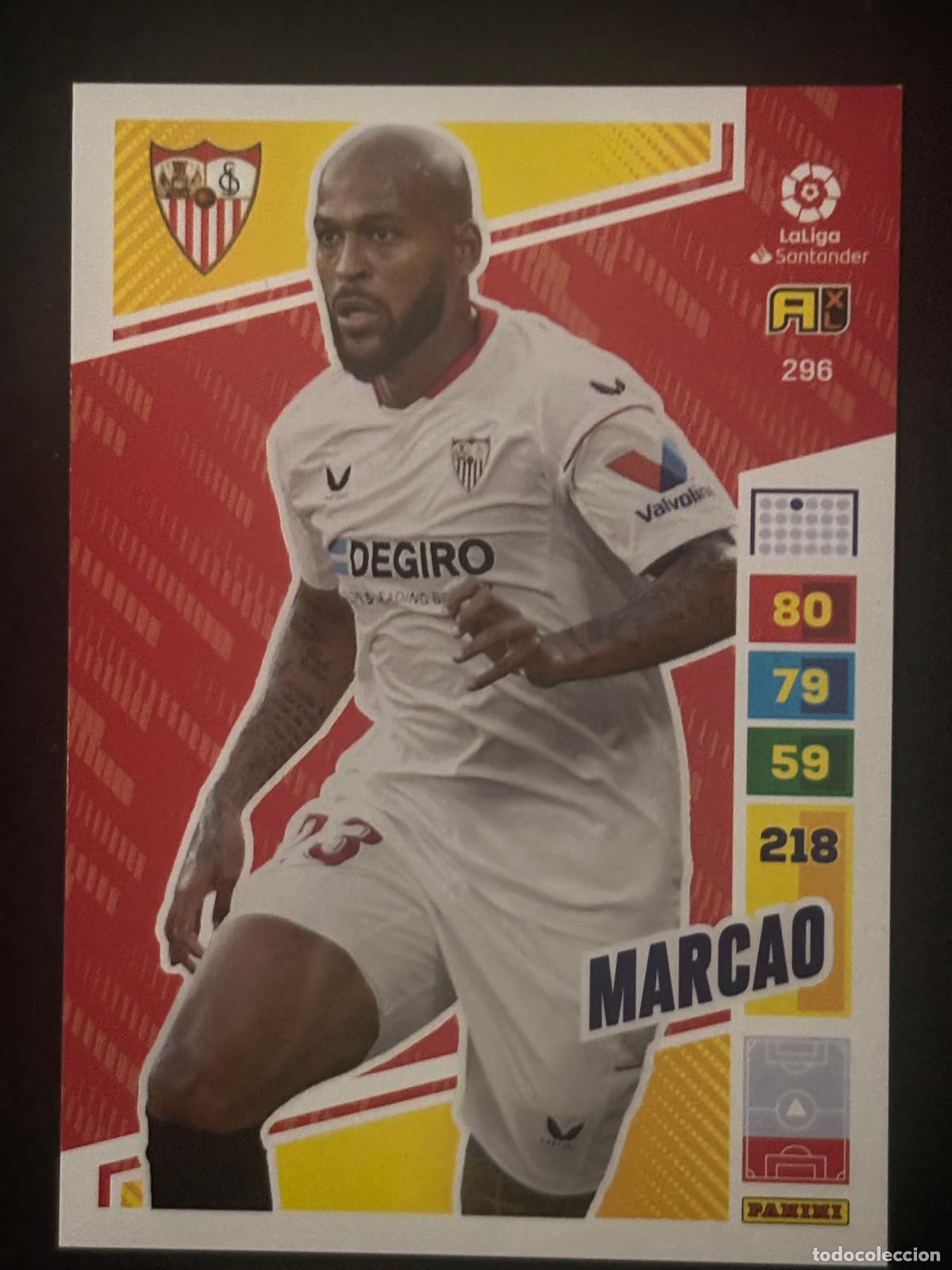 Cartes &agrave; collectionner de Football: 296 MARCAO SEVILLA ADRENALYN XL LALIGA SANTANDER 22-23 2022-2023 PANINI