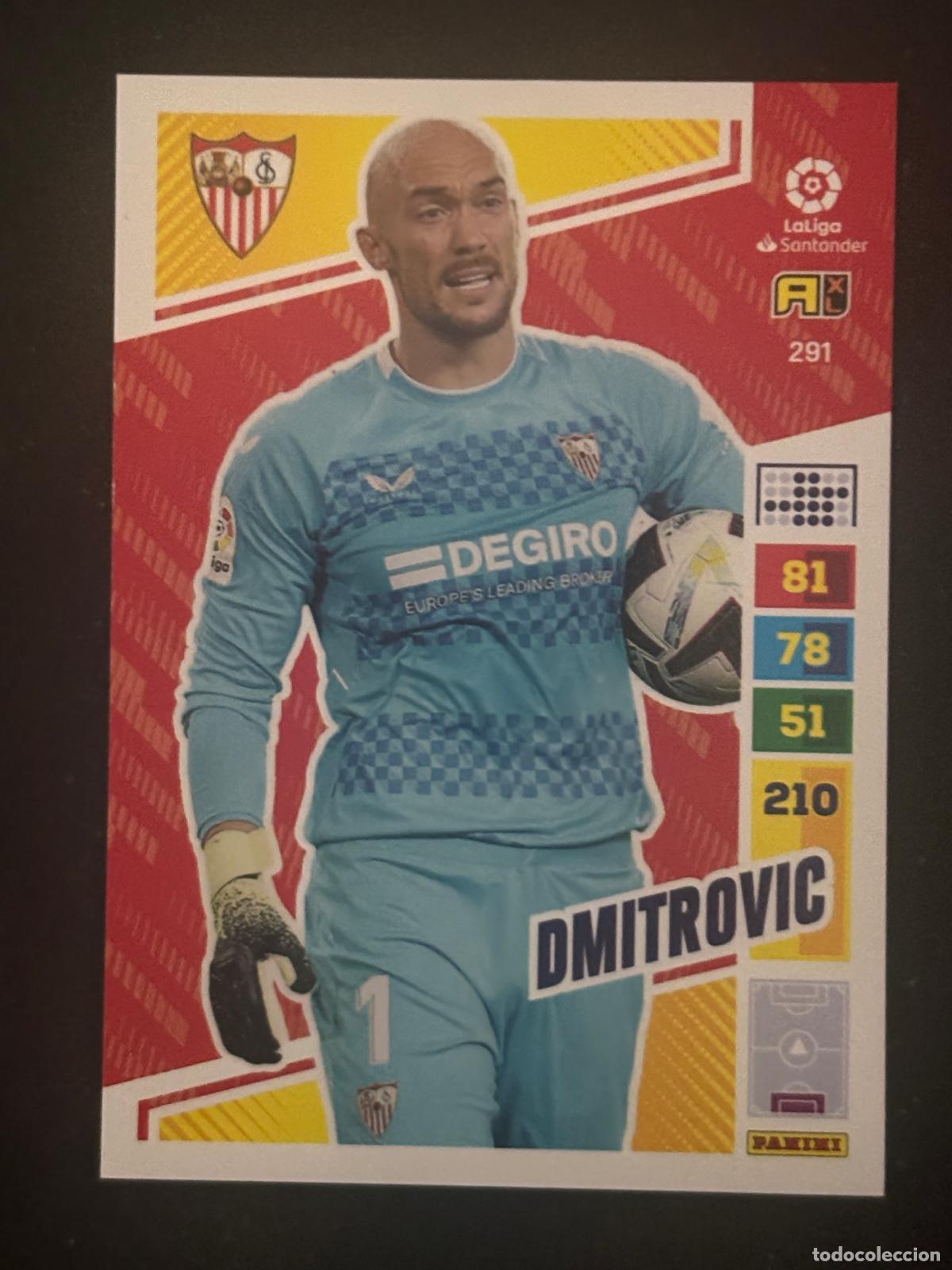 Cartes &agrave; collectionner de Football: 291 DMITROVIC SEVILLA ADRENALYN XL LALIGA SANTANDER 22-23 2022-2023 PANINI