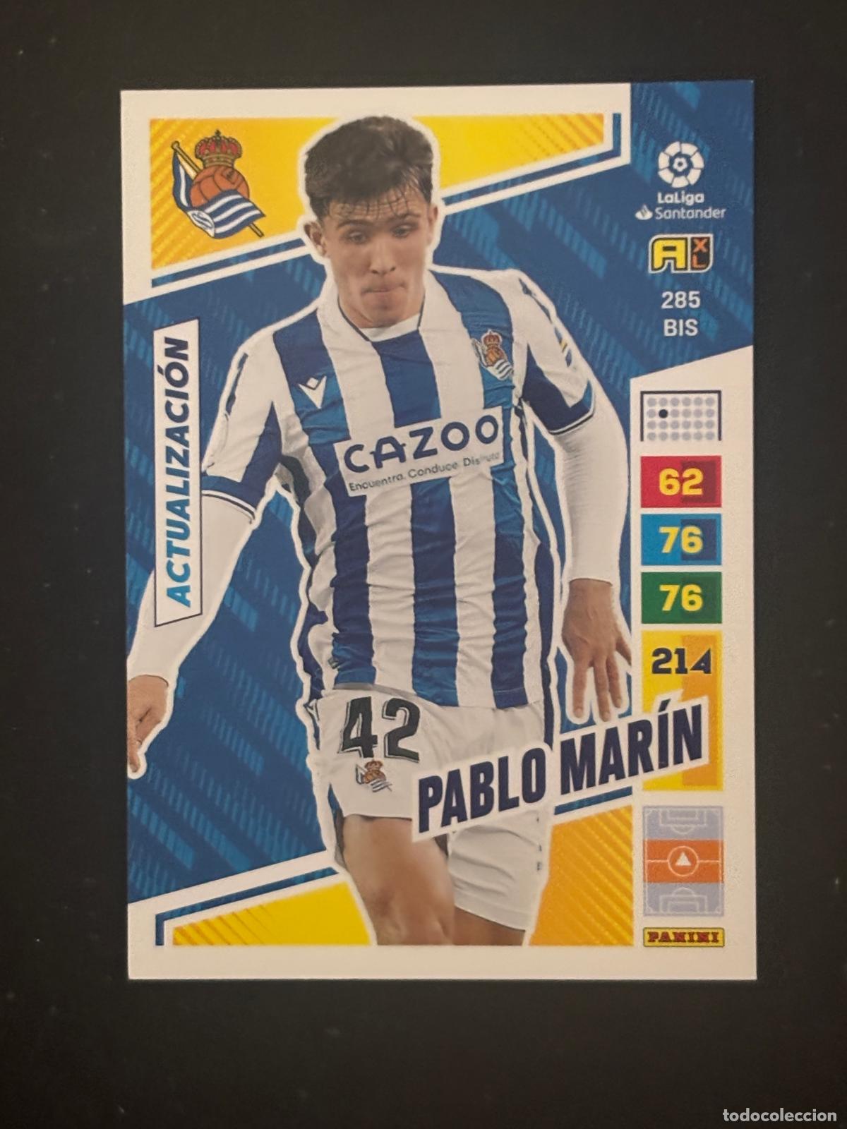 Cartes &agrave; collectionner de Football: 285BIS PABLO MAR&Iacute;N REAL SOCIEDAD ADRENALYN PLUS 2&ordf; EDICI&Oacute;N ADRENALYN XL LALIGA 22-23
