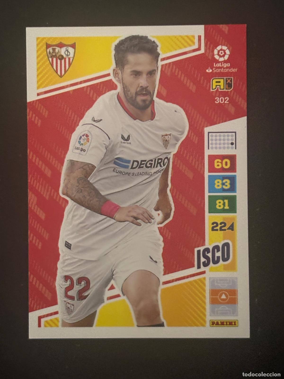 Cartes &agrave; collectionner de Football: 302 ISCO SEVILLA ADRENALYN XL LALIGA SANTANDER 22-23 2022-2023 PANINI