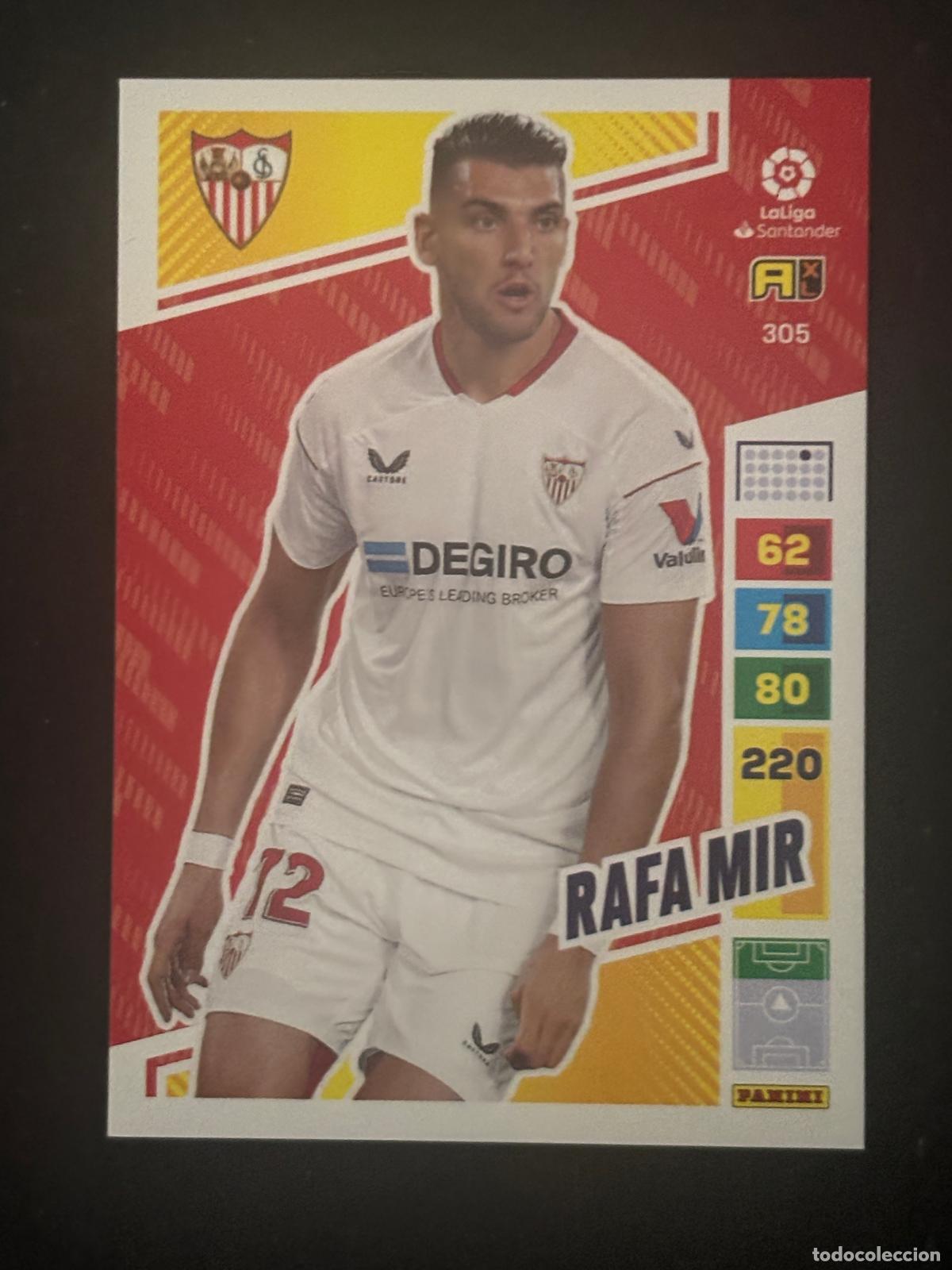 Cartes &agrave; collectionner de Football: 305 RAFA MIR SEVILLA ADRENALYN XL LALIGA SANTANDER 22-23 2022-2023 PANINI