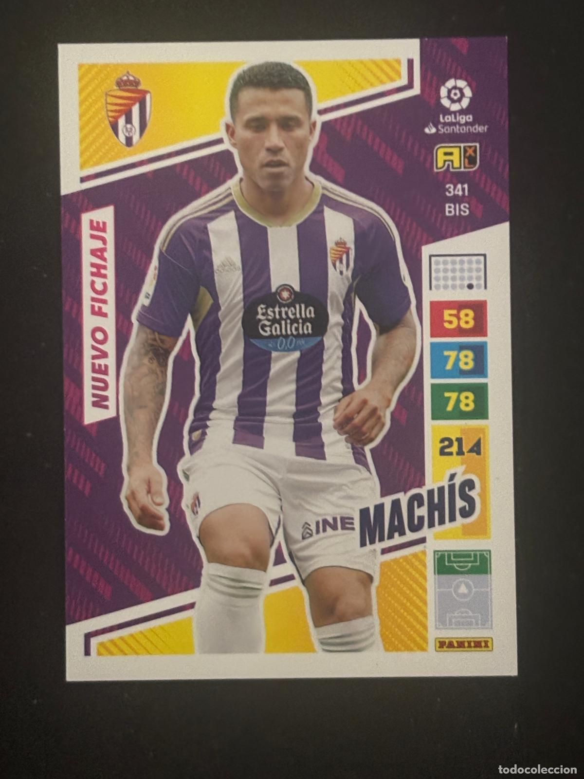 Figurine di Calcio: 341BIS MACH&Iacute;S VALLADOLID ADRENALYN PLUS 2&ordf; EDICI&Oacute;N ADRENALYN XL LALIGA 22-23 2022-2023