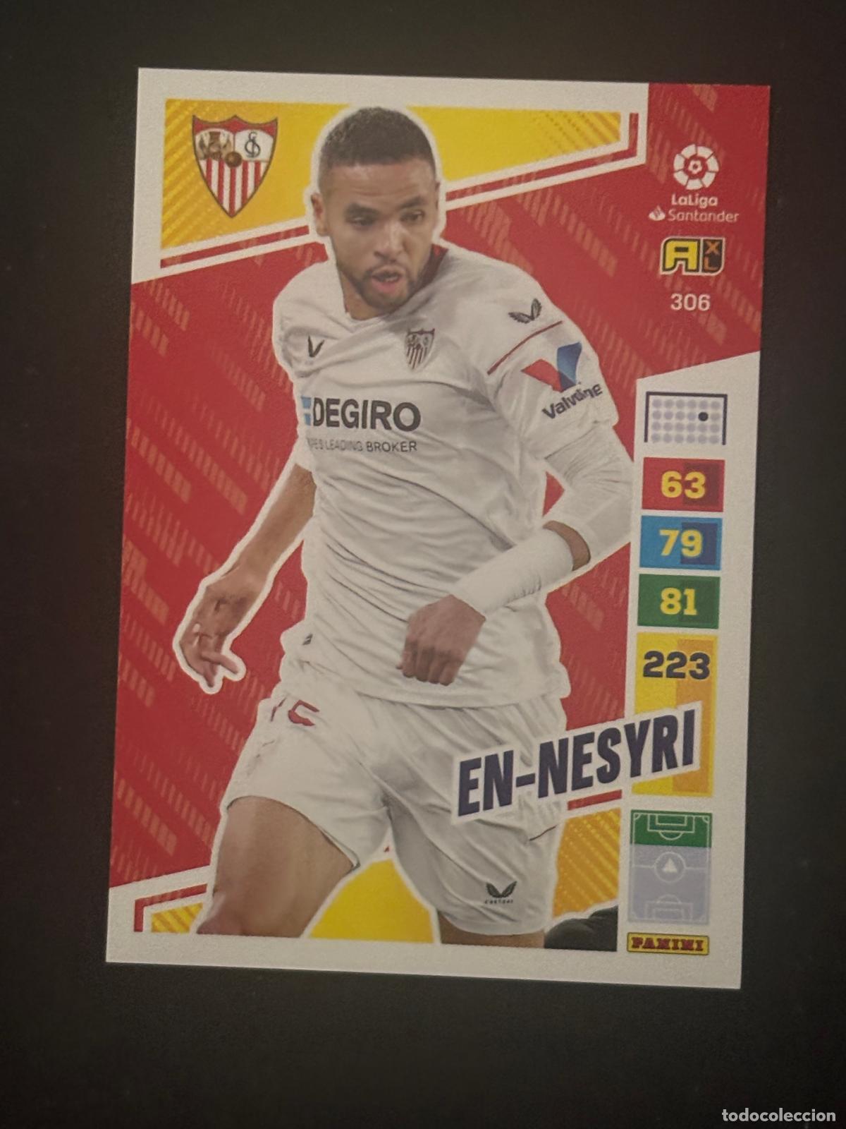 Figurine di Calcio: 306 EN-NESYRI SEVILLA ADRENALYN XL LALIGA SANTANDER 22-23 2022-2023 PANINI