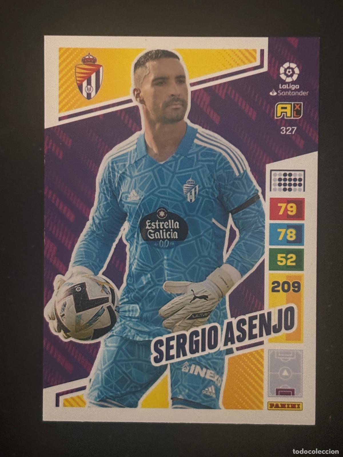 Figurine di Calcio: 327 SERGIO ASENJO VALLADOLID ADRENALYN XL LALIGA SANTANDER 22-23 2022-2023 PANINI
