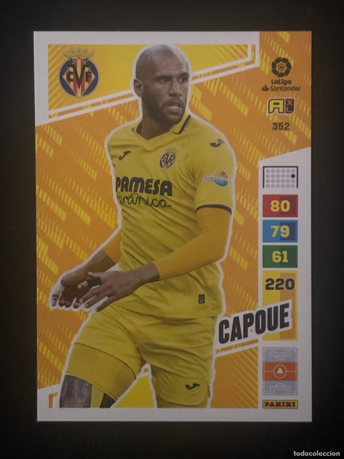 Cromos de f&uacute;tbol: 352 CAPOUE VILLARREAL ADRENALYN XL LALIGA SANTANDER 22-23 2022-2023 PANINI