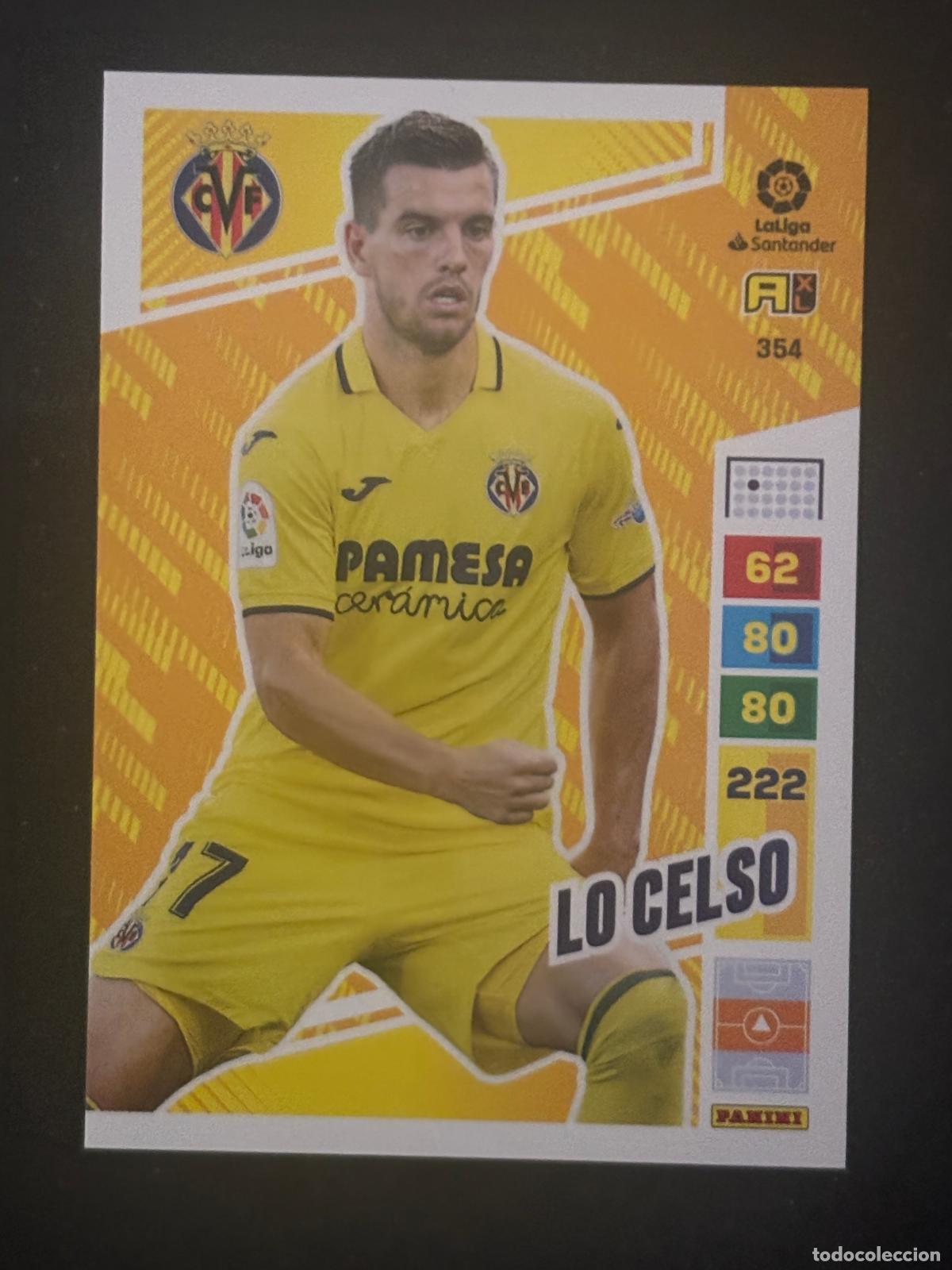 Cromos de f&uacute;tbol: 354 LO CELSO VILLARREAL ADRENALYN XL LALIGA SANTANDER 22-23 2022-2023 PANINI