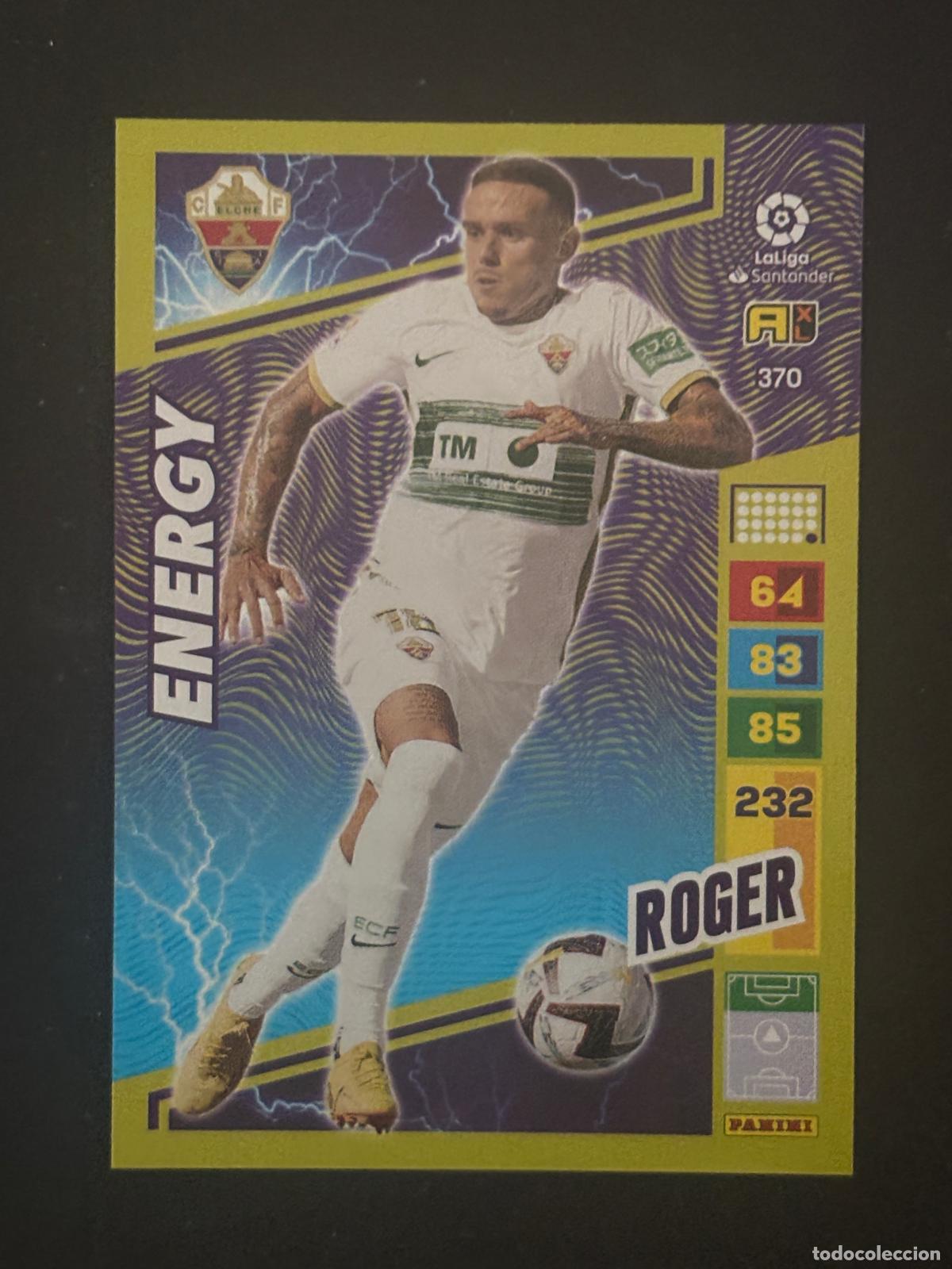 Cromos de f&uacute;tbol: 370 ROGER ELCHE ENERGY ADRENALYN XL LALIGA SANTANDER 22-23 2022-2023 PANINI