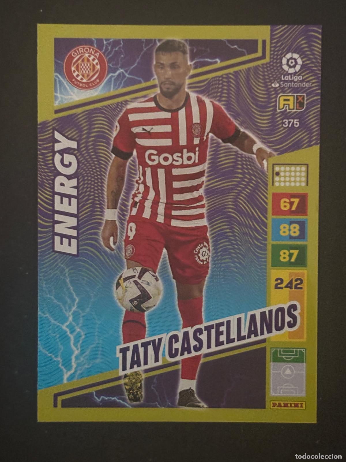 Cromos de f&uacute;tbol: 375 TATY CASTELLANOS GIRONA ENERGY ADRENALYN XL LALIGA SANTANDER 22-23 2022-2023 PANINI