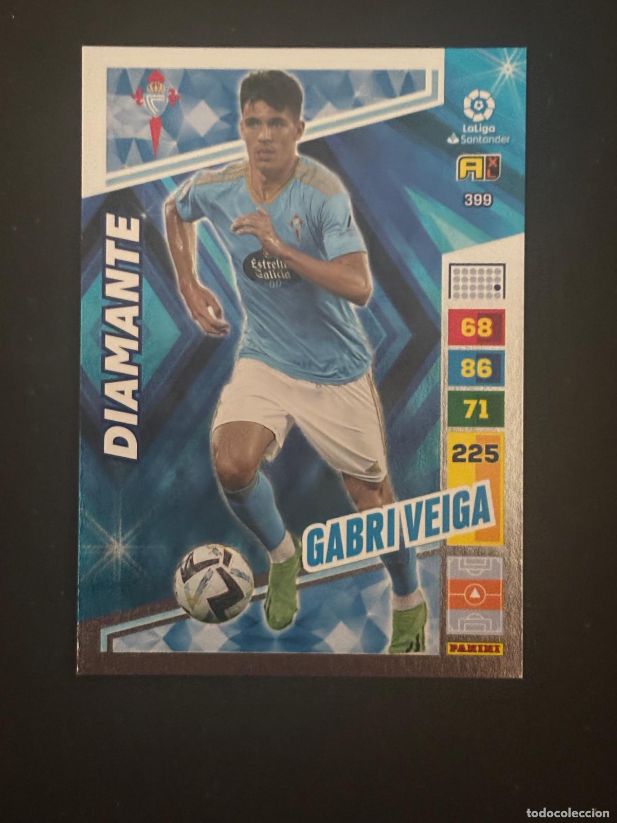 Cromos de f&uacute;tbol: 399 GABRI VEIGA CELTA DIAMANTE ADRENALYN XL LALIGA SANTANDER 22-23 2022-2023 PANINI