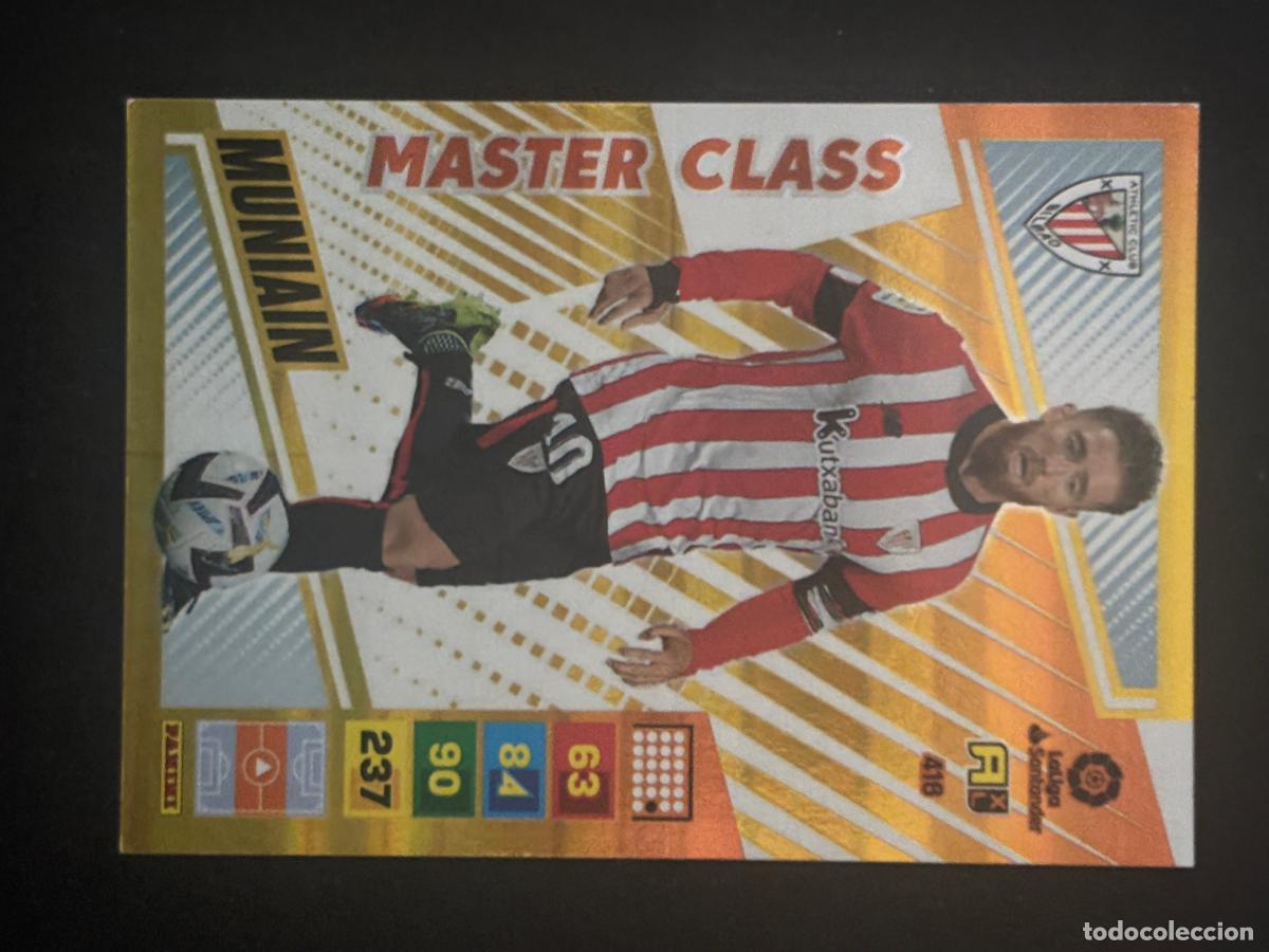Figurine di Calcio: 416 MUNIAIN AT BILBAO MASTER CLASS ADRENALYN XL LALIGA SANTANDER 22-23 2022-2023 PANINI