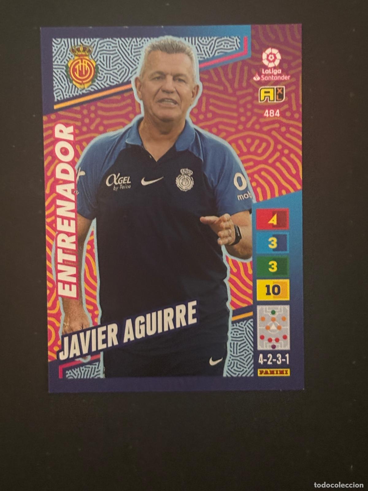 Figurine di Calcio: 484 JAVIER AGUIRRE MALLORCA ENTRENADOR ADRENALYN PLUS 2&ordf; EDICI&Oacute;N ADRENALYN XL LALIGA 22-23