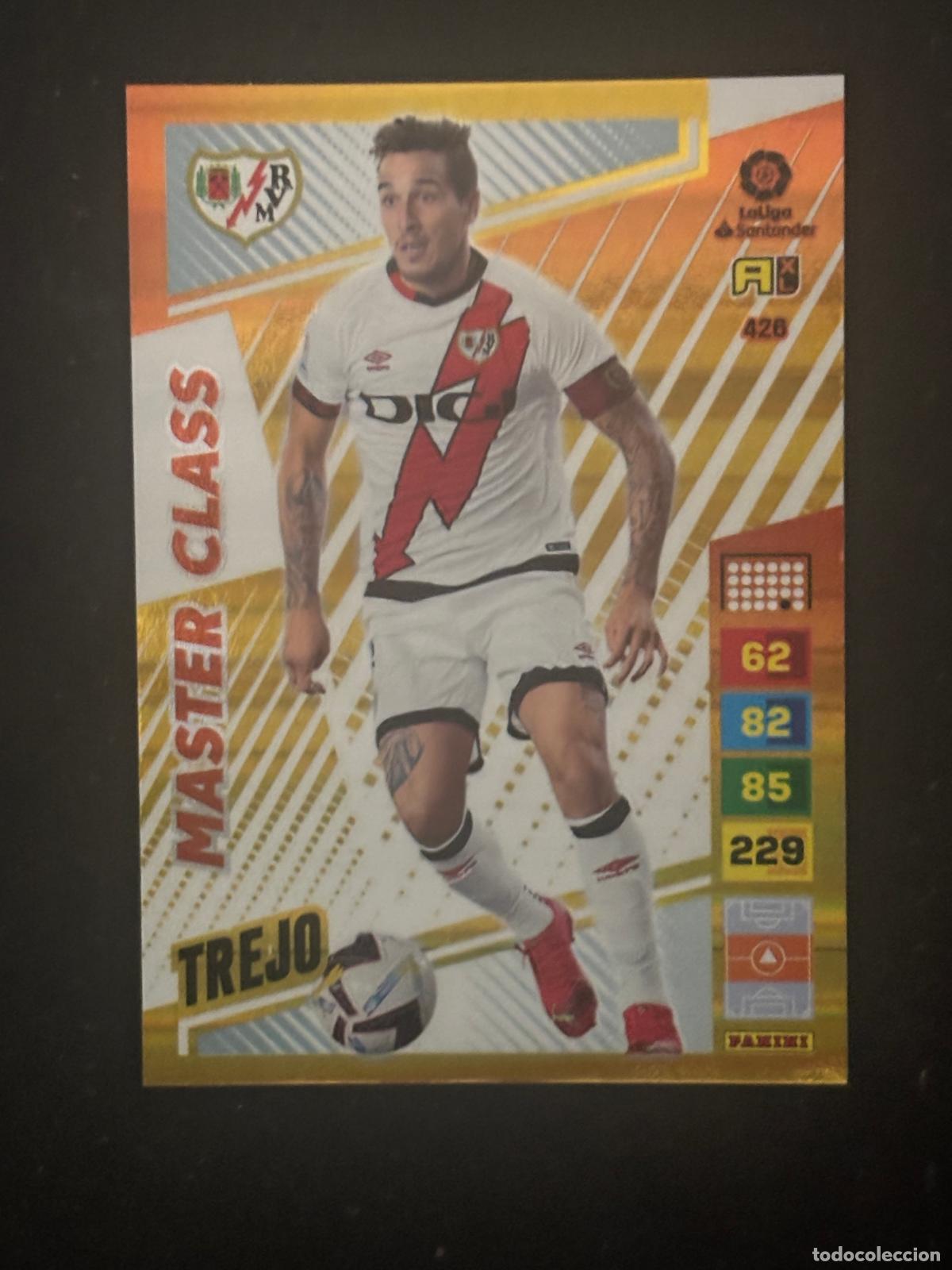 Figurine di Calcio: 426 TREJO RAYO MASTER CLASS ADRENALYN XL LALIGA SANTANDER 22-23 2022-2023 PANINI