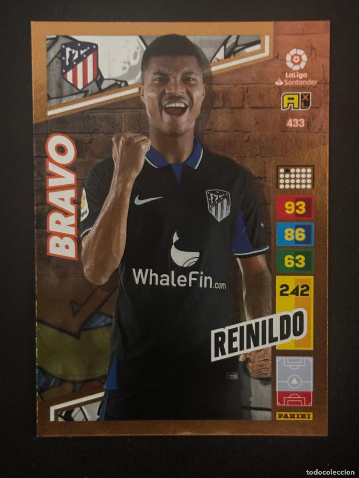 Figurine di Calcio: 433 REINILDO AT MADRID BRAVO ADRENALYN XL LALIGA SANTANDER 22-23 2022-2023 PANINI