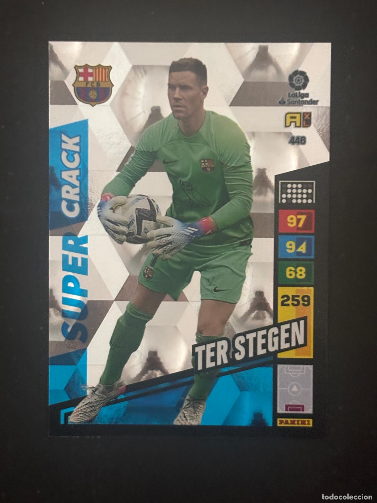 Figurine di Calcio: 446 TER STEGEN BARCELONA SUPER CRACK ADRENALYN XL LALIGA SANTANDER 22-23 2022-2023 PANINI