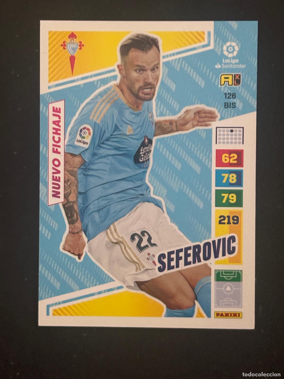 Cromos de Futebol: 126BIS SEFEROVIC CELTA ADRENALYN PLUS 2&ordf; EDICI&Oacute;N ADRENALYN XL LALIGA 22-23 2022-2023