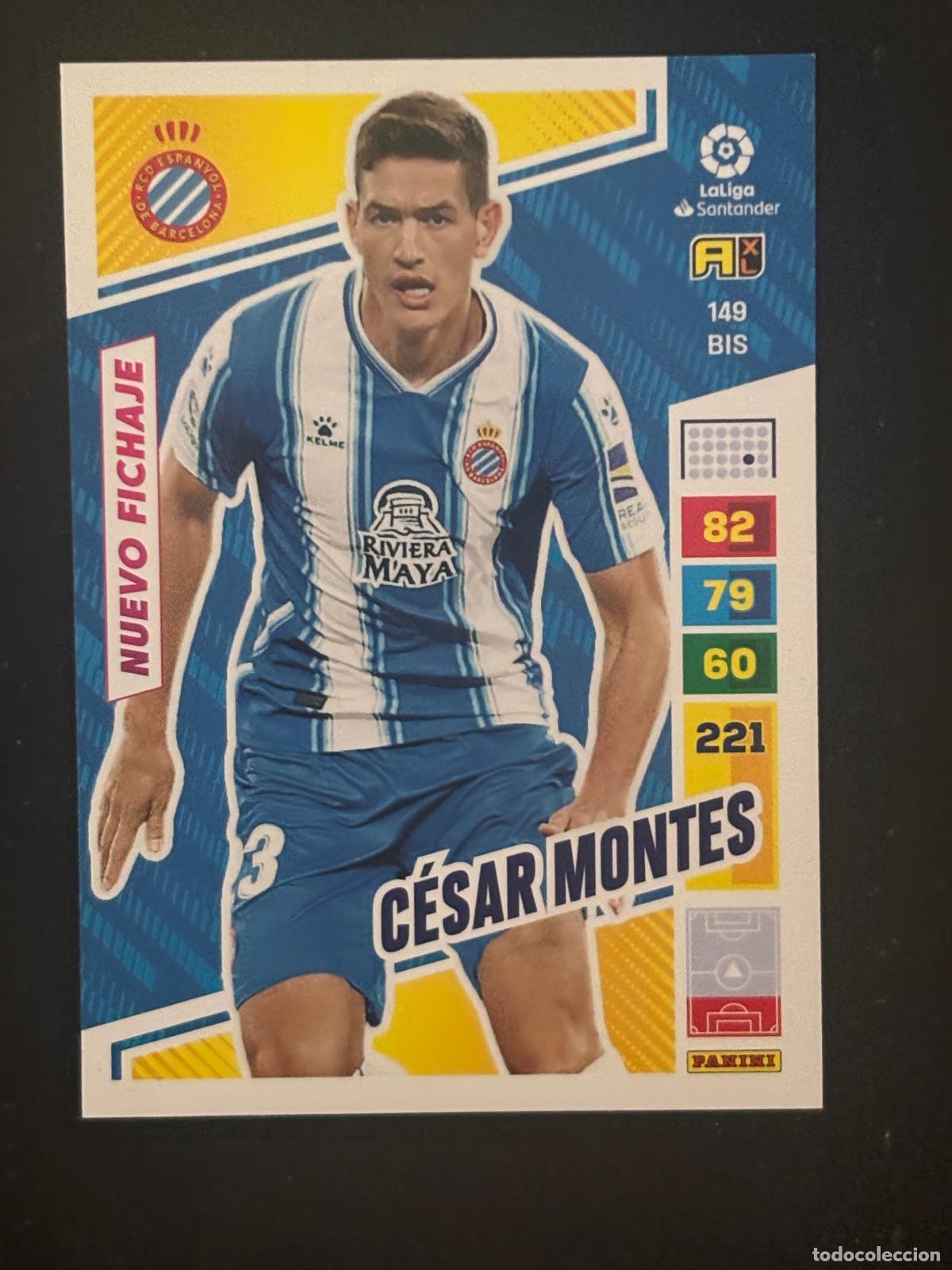Cromos de Futebol: 149BIS C&Eacute;SAR MONTES ESPANYOL ADRENALYN PLUS 2&ordf; EDICI&Oacute;N ADRENALYN XL LALIGA 22-23 2022-2023