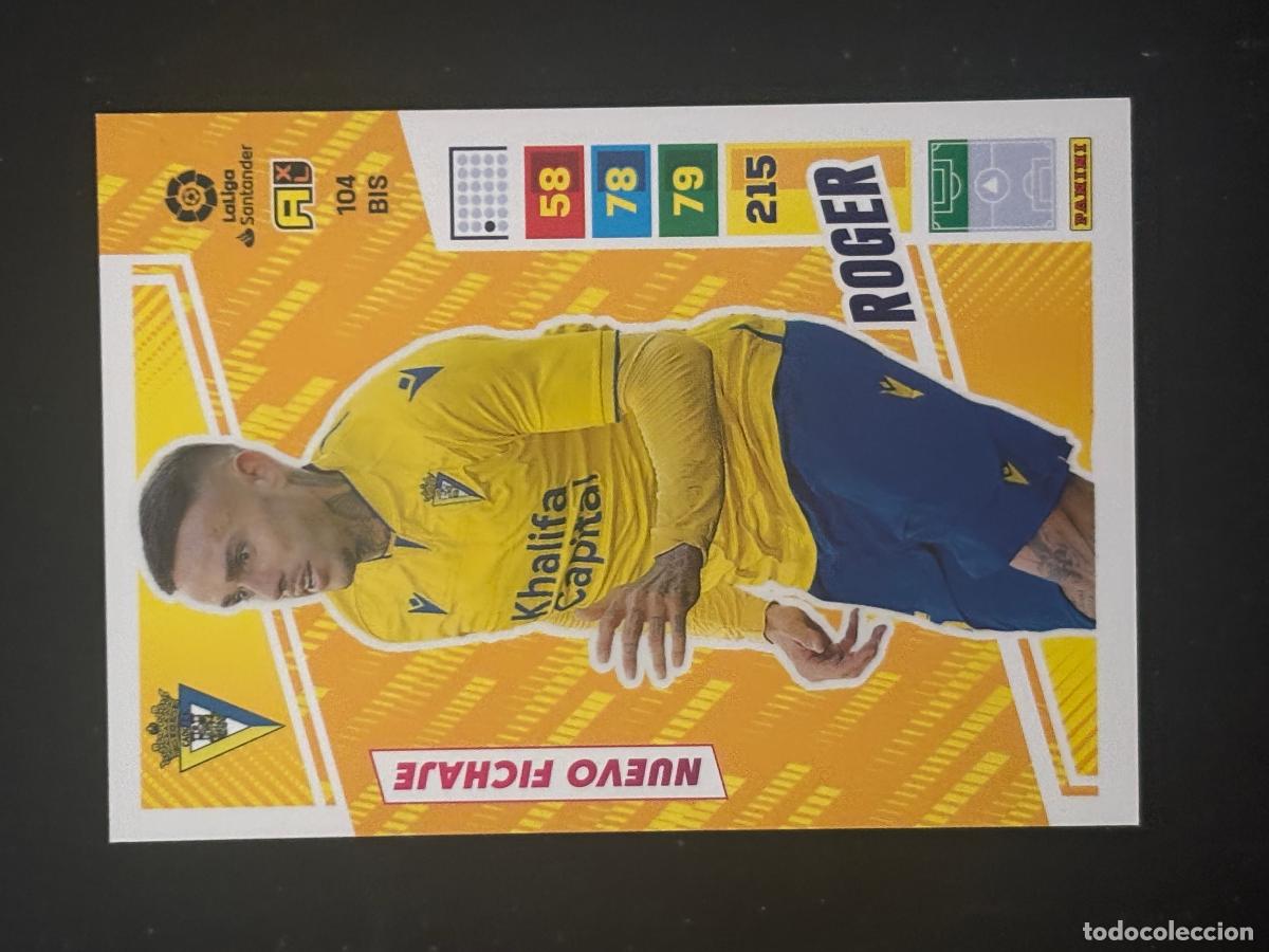 Cromos de Futebol: 104BIS ROGER CADIZ ADRENALYN PLUS 2&ordf; EDICI&Oacute;N ADRENALYN XL LALIGA SANTANDER 22-23 2022-2023