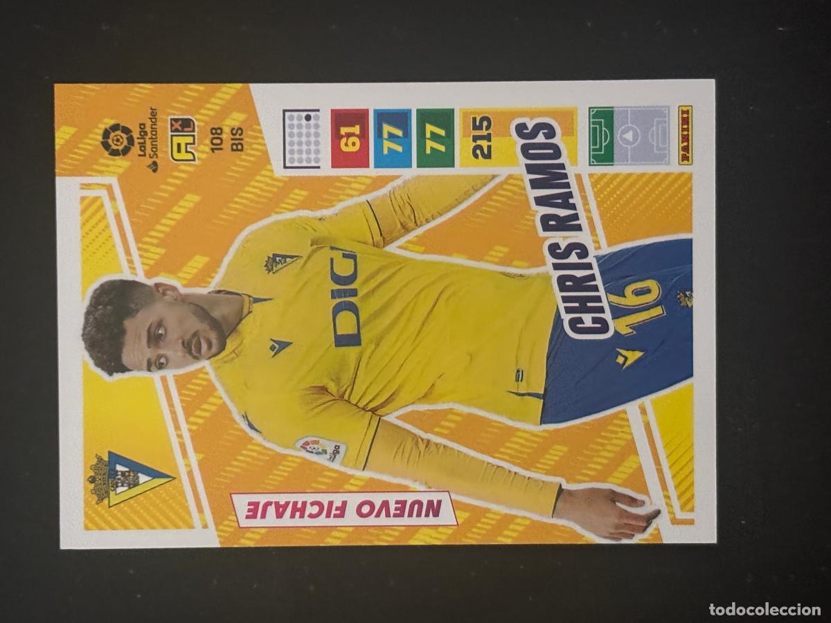Cromos de Futebol: 108BIS CHRIS RAMOS CADIZ ADRENALYN PLUS 2&ordf; EDICI&Oacute;N ADRENALYN XL LALIGA 22-23 2022-2023