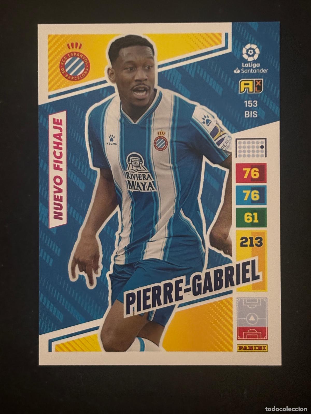 Cromos de f&uacute;tbol: 154BIS PIERRE GABRIEL ESPANYOL ADRENALYN PLUS 2&ordf; EDICI&Oacute;N ADRENALYN XL LALIGA 22-23 2022-2023